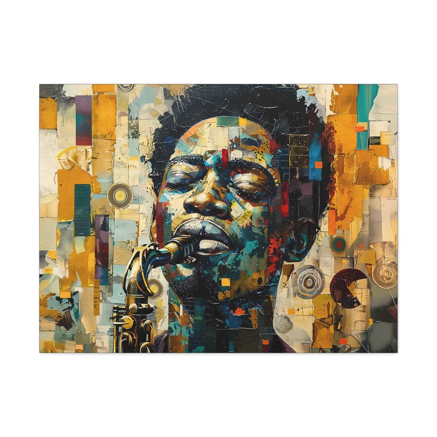 Soul of the Sax - Canvas Wall Art