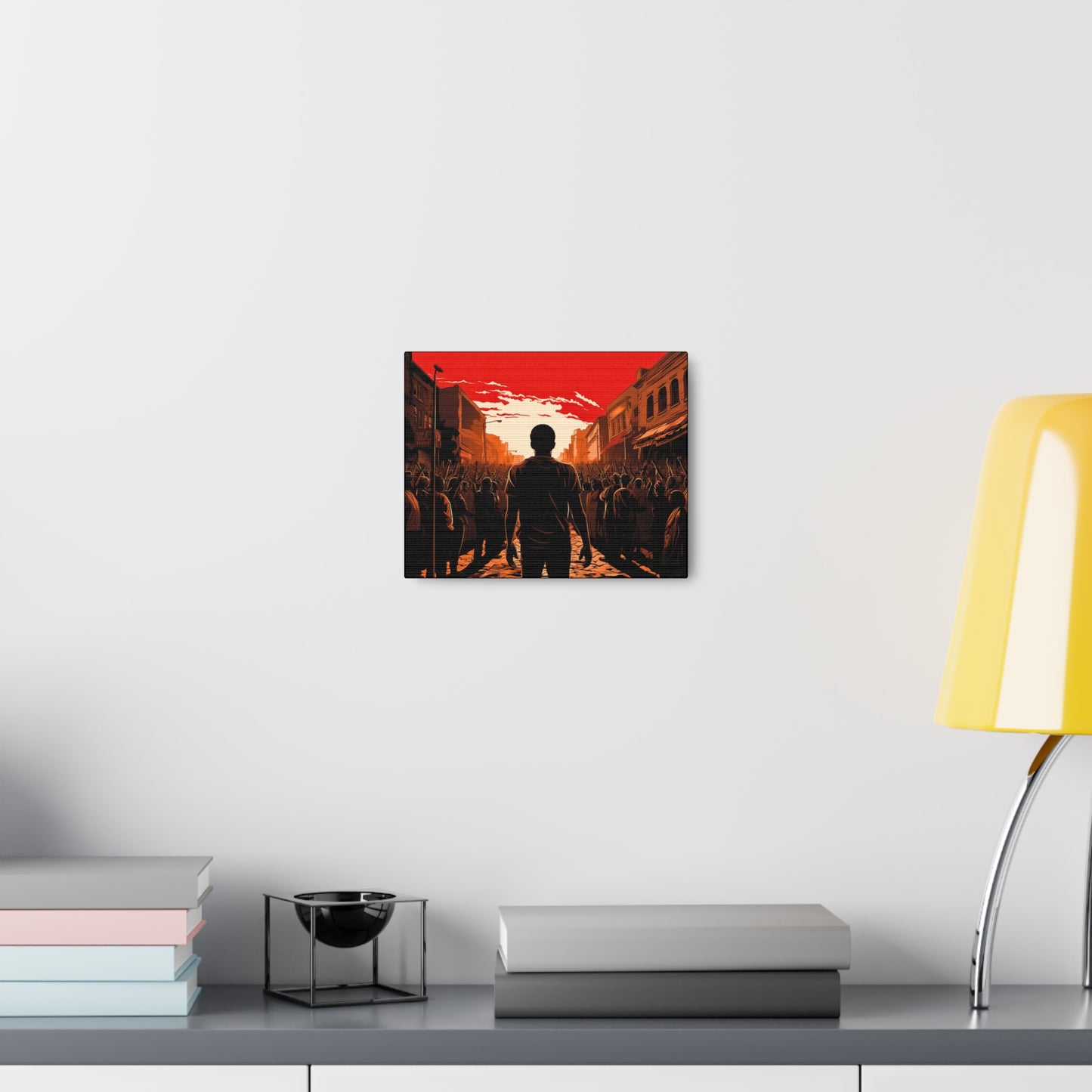 ሳይደፈርስ አይጠራም - Canvas Wall Art