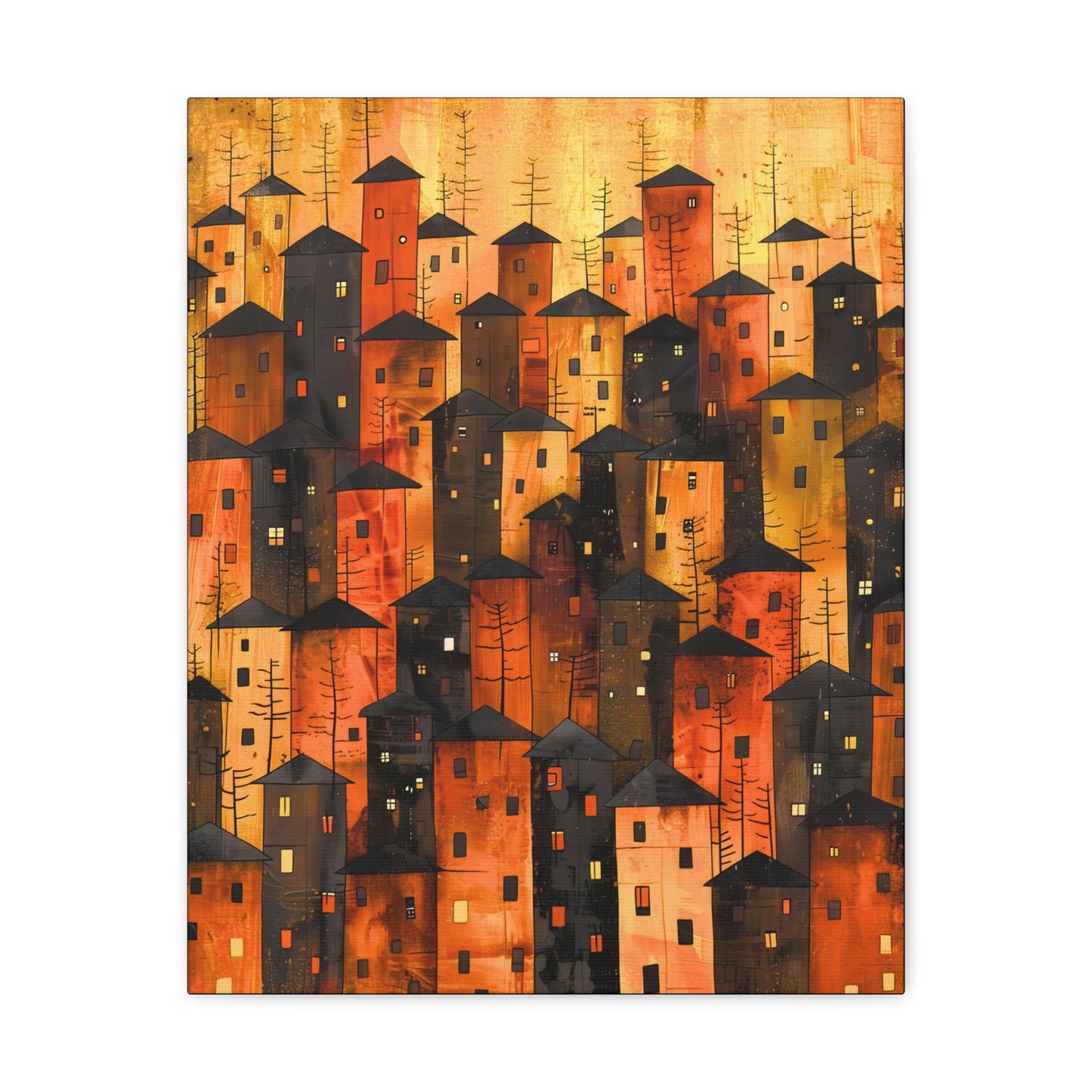 City of Inner Heights - Canvas Wall Art