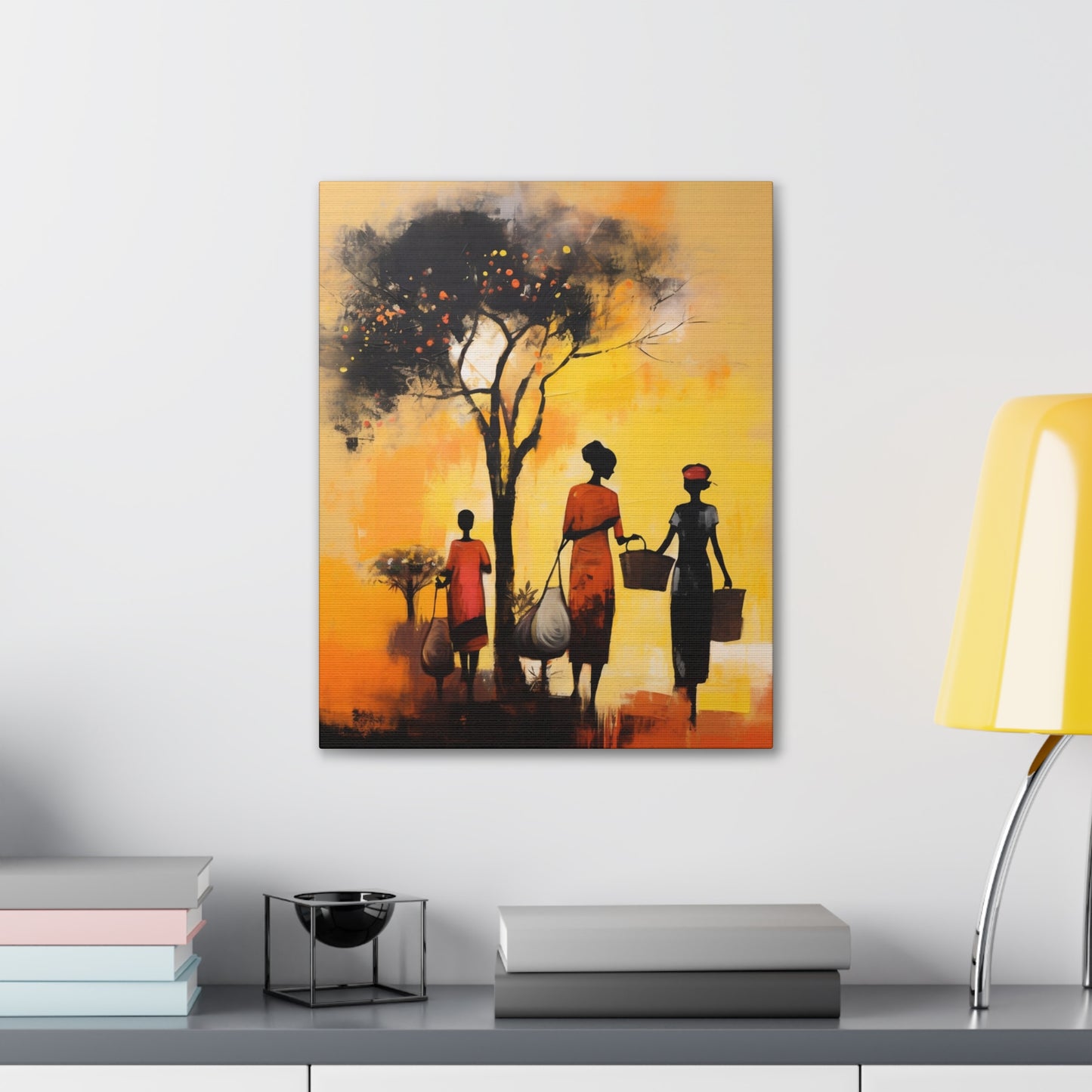 Baskets of Bond and Grace - Canvas Wall Art