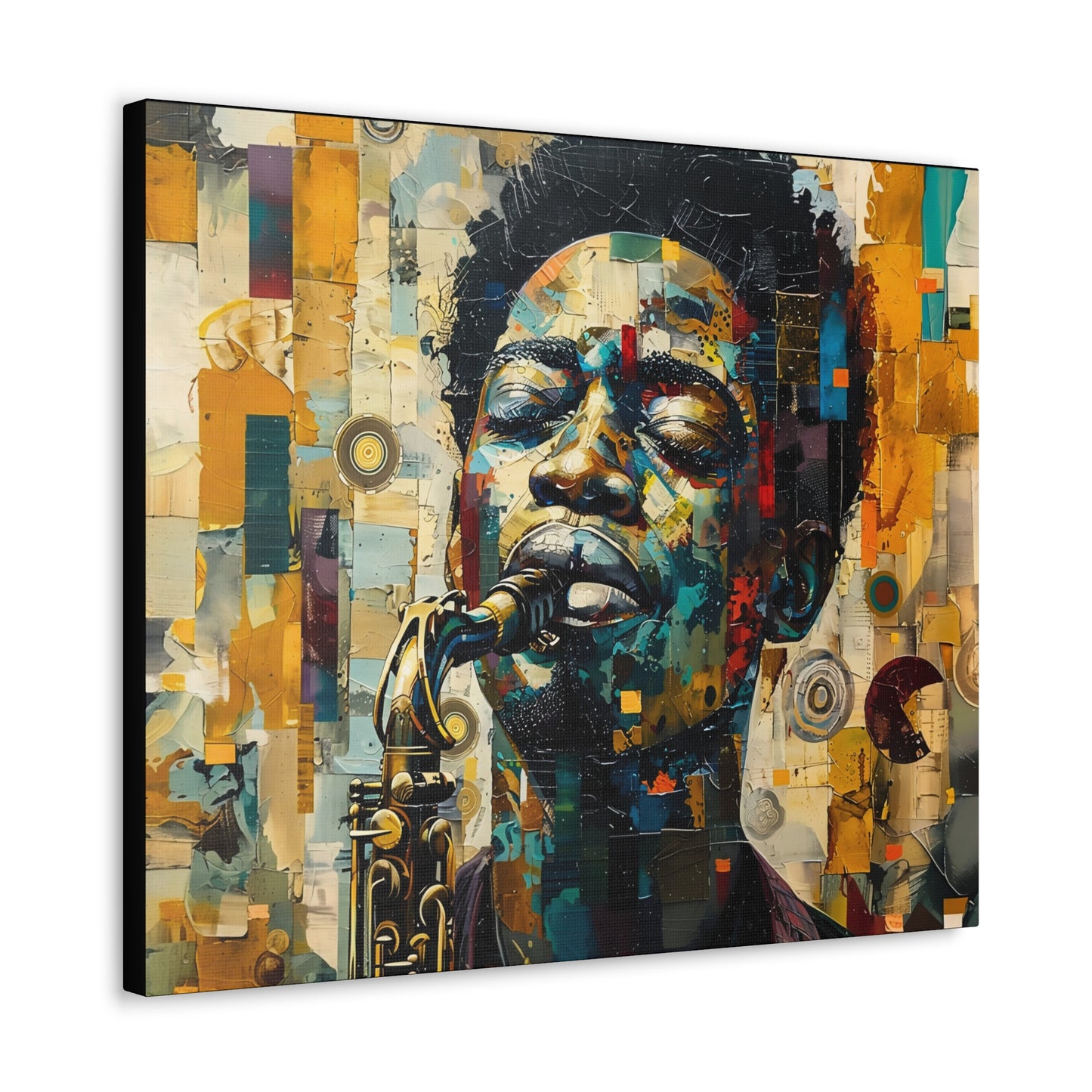 Soul of the Sax - Canvas Wall Art
