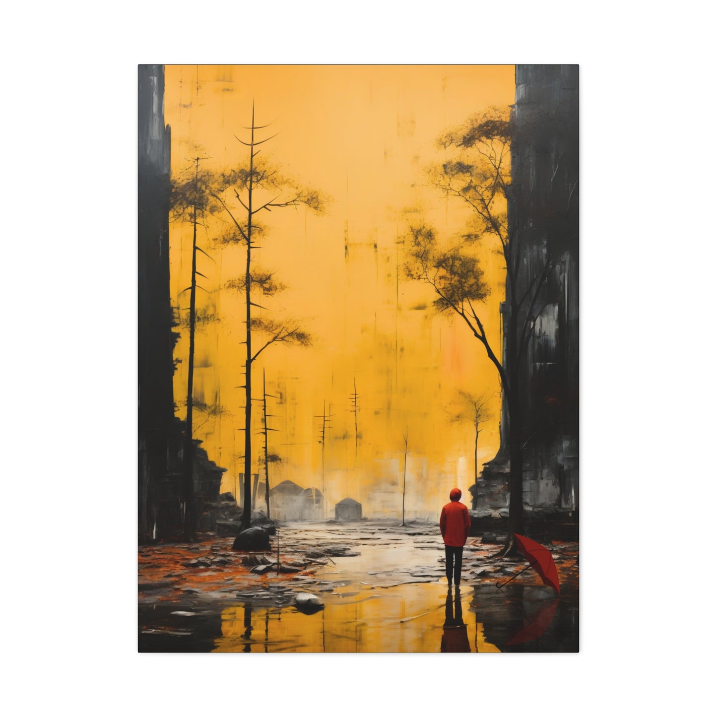 Unveiling the Sky - Canvas Wall Art