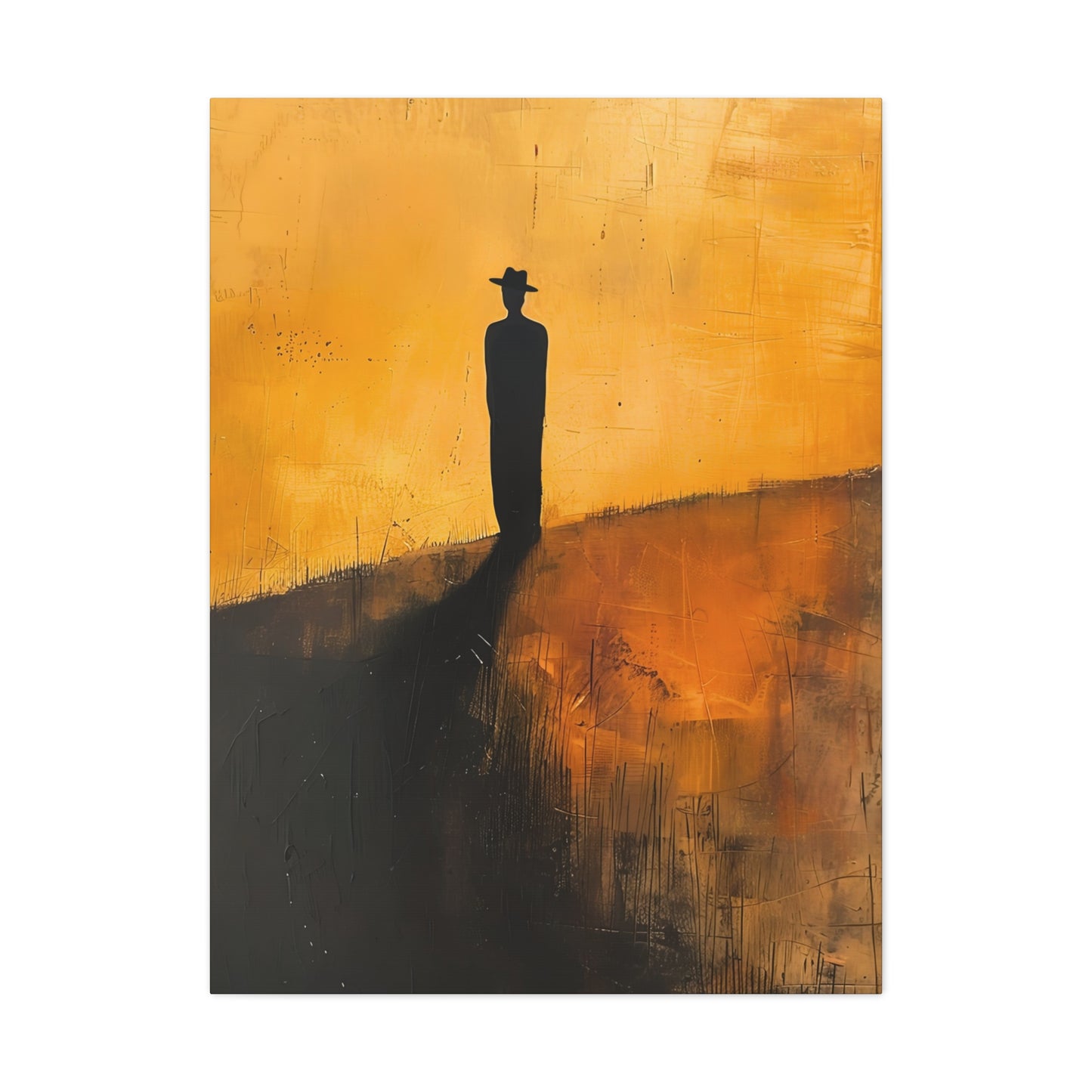 Alone, not Lonely - Canvas Wall Art