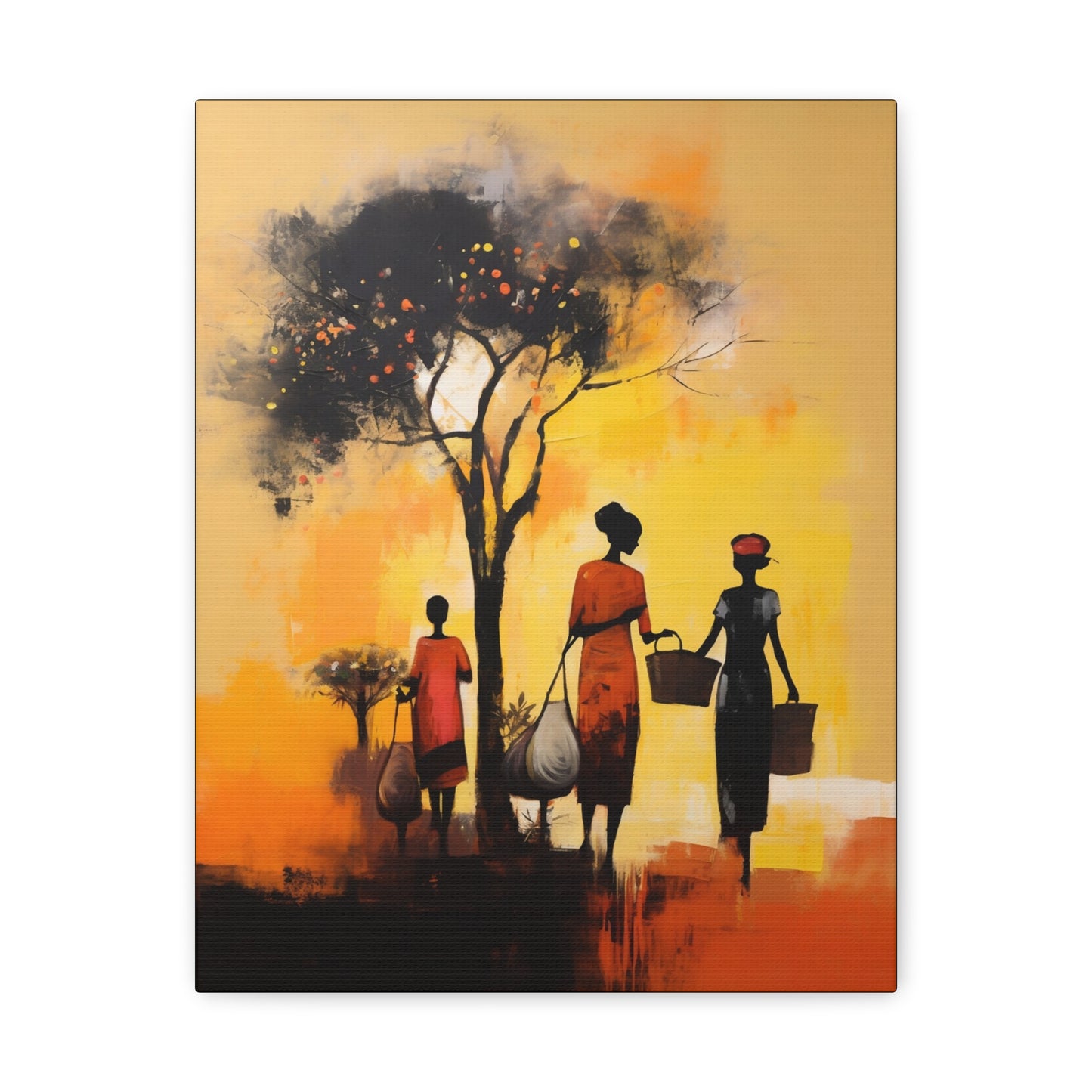 Baskets of Bond and Grace - Canvas Wall Art