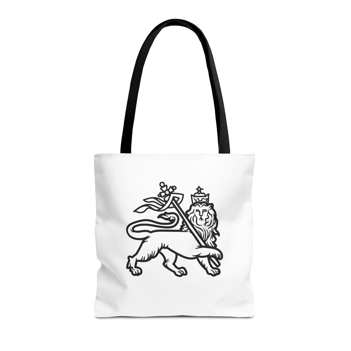 Shield & Lion of Judah Heartware Symbols Tote Bag