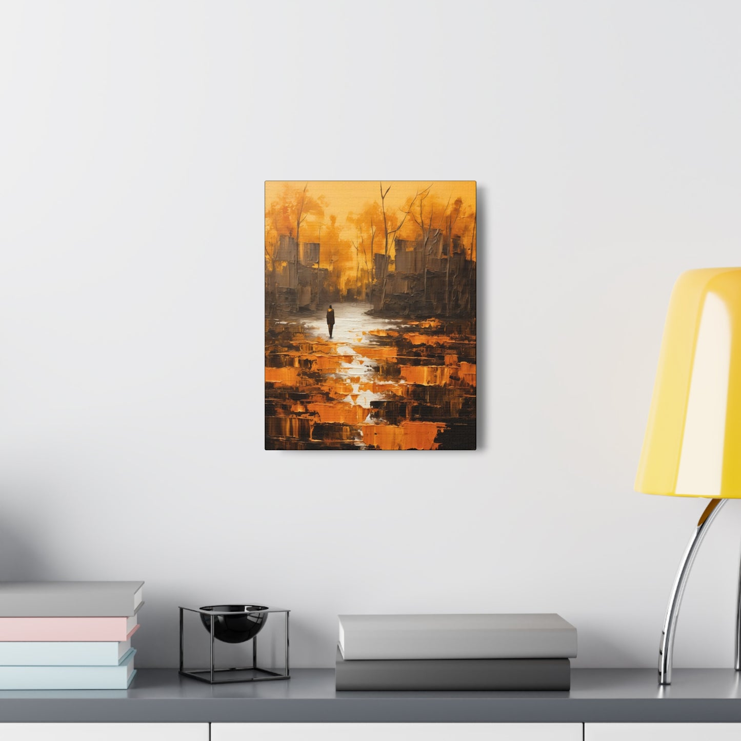 Solitude's Wisdom - Canvas Wall Art