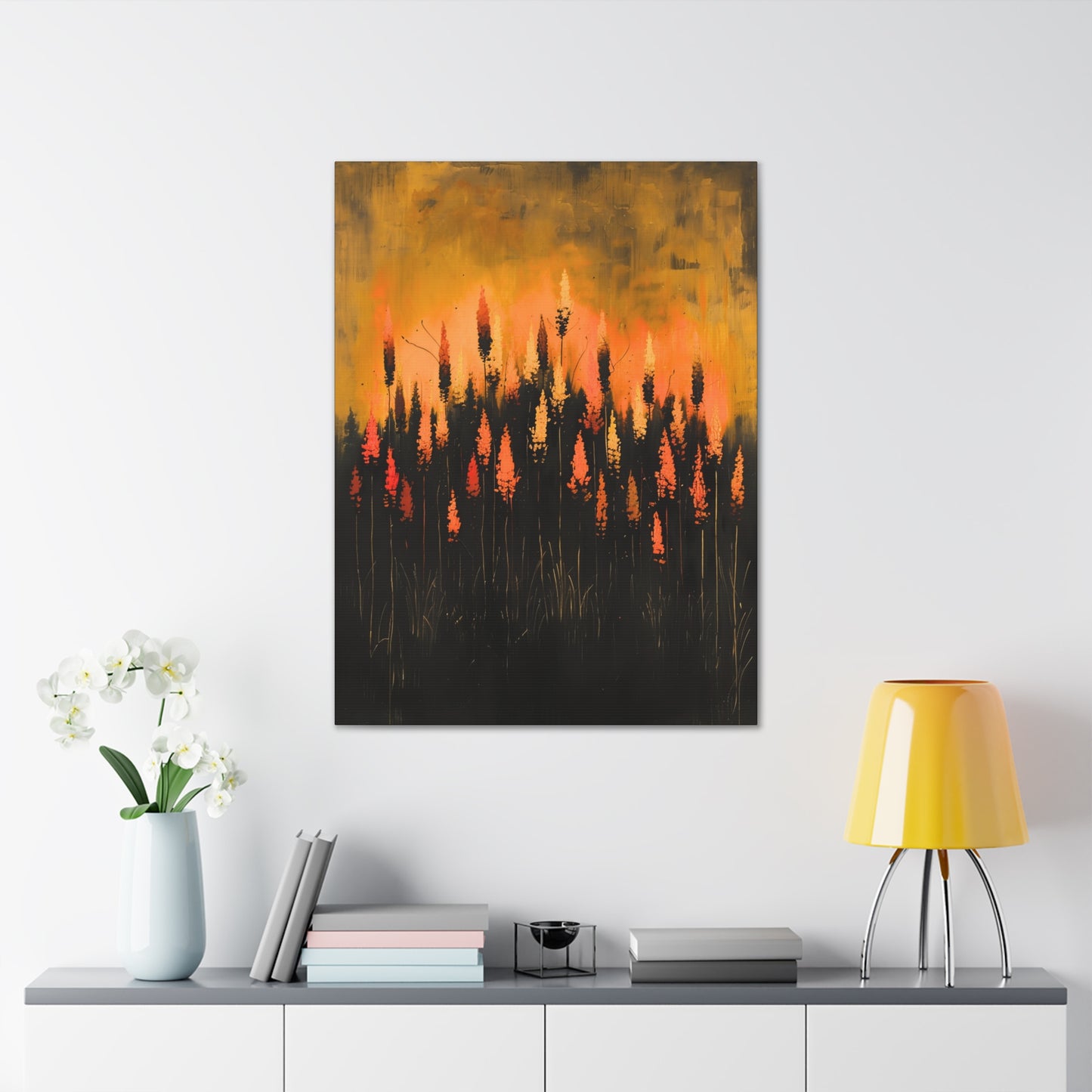 The Calm Before the Bloom - Canvas Wall Art