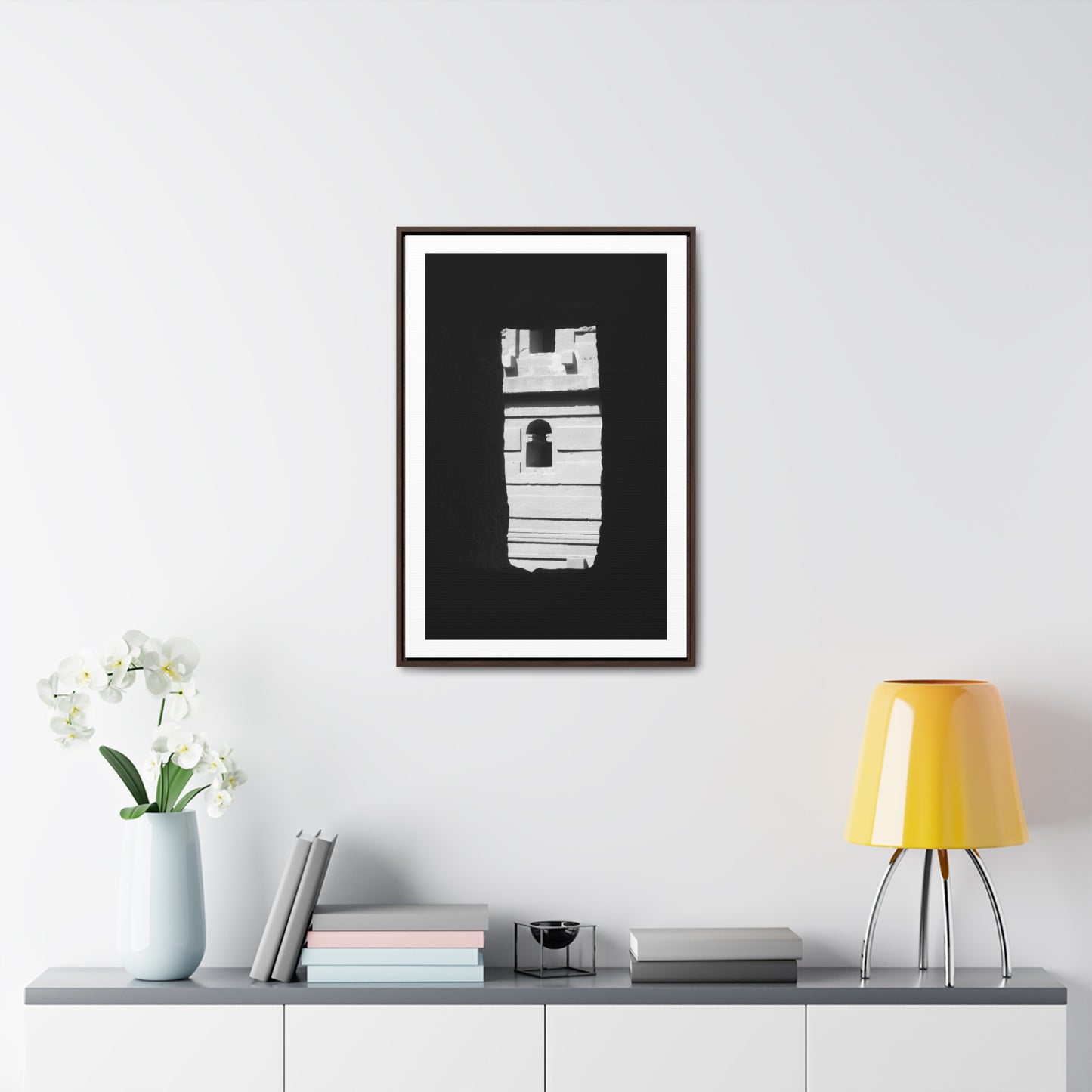 Sacred Portal - Framed Canvas Photography