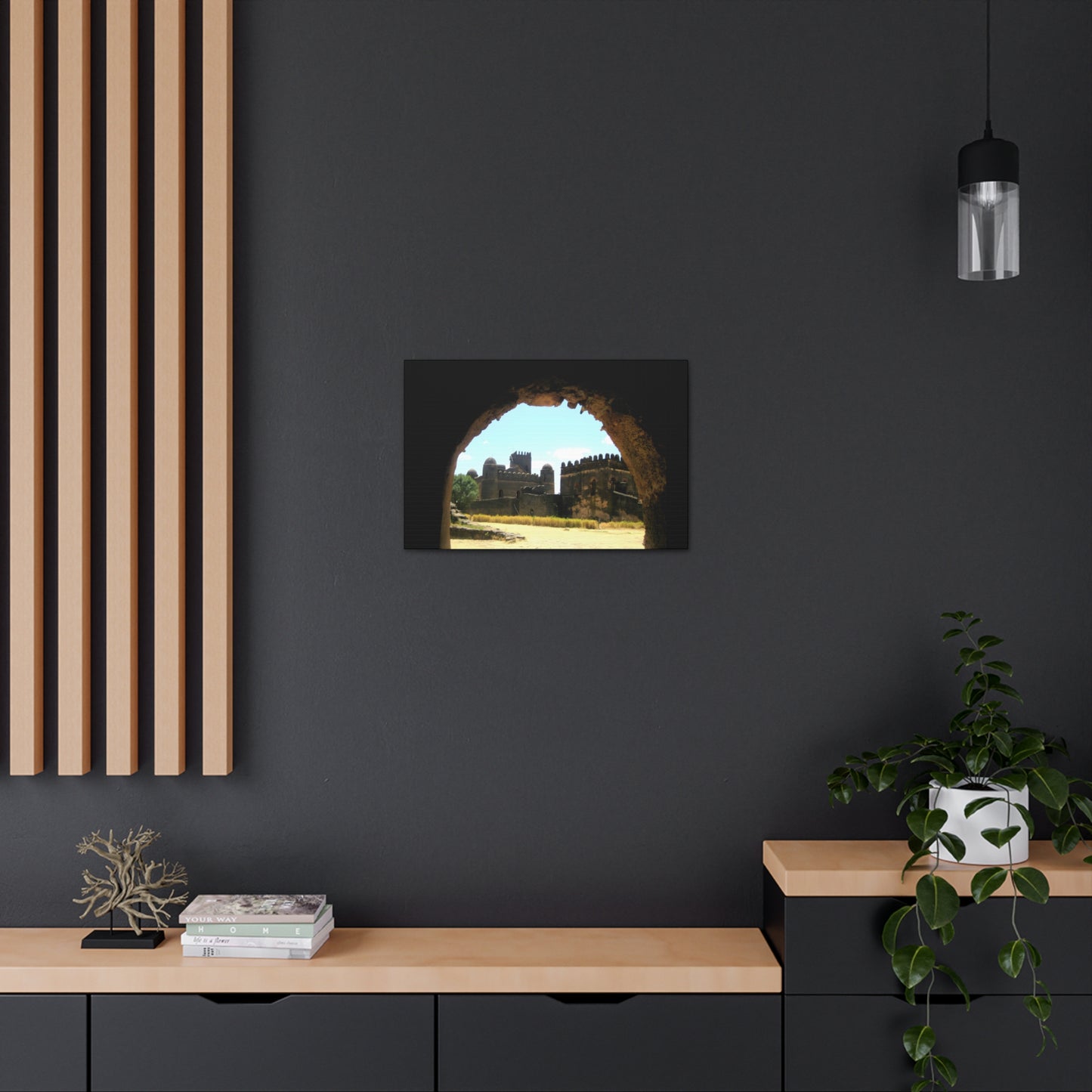 Through the Lion's Jaws - Canvas Photography