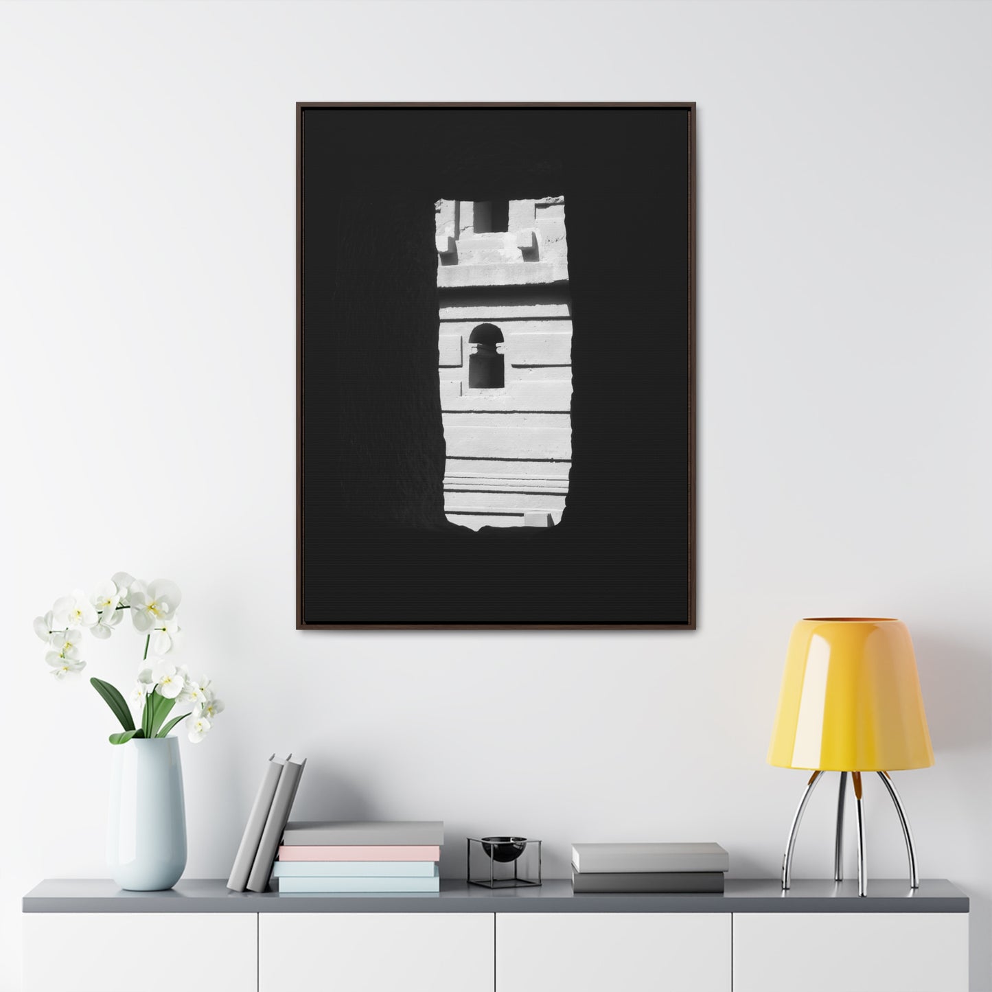 Sacred Portal - Framed Canvas Photography