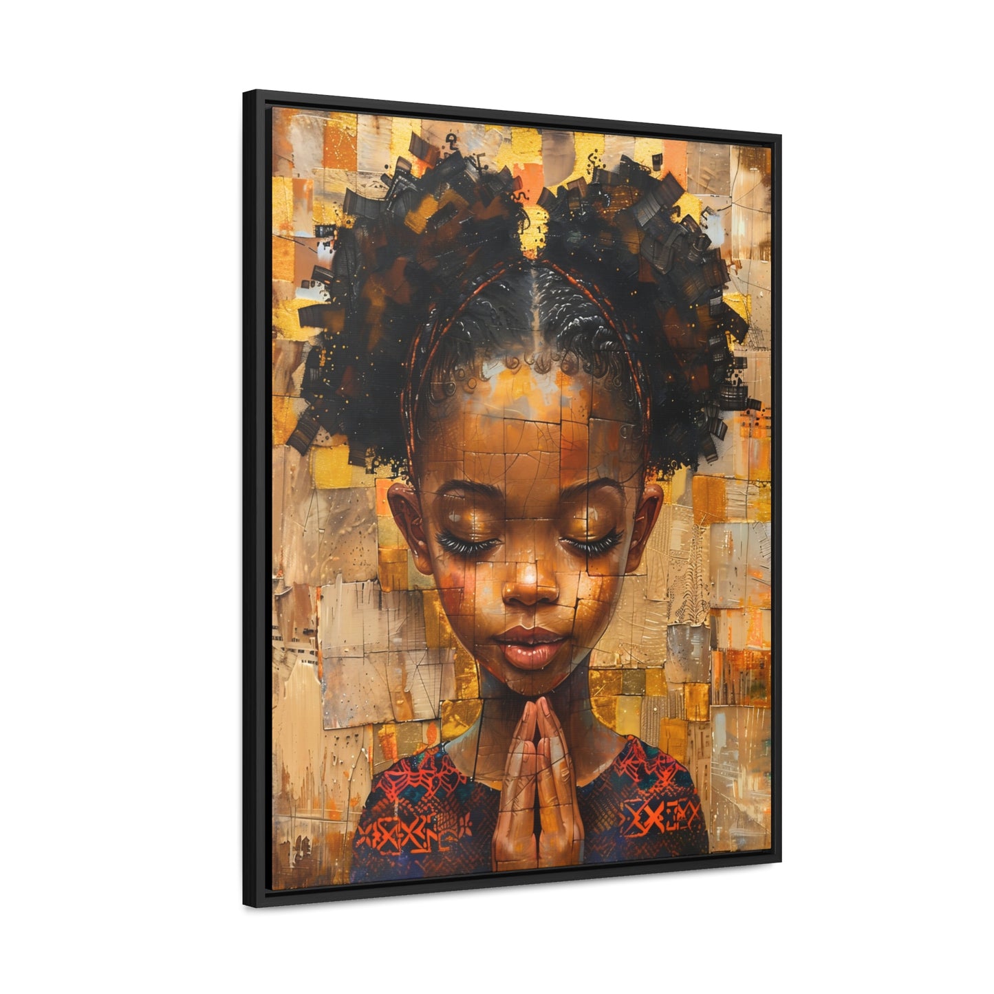 Whispers of Hope - Framed Canvas Wall Art