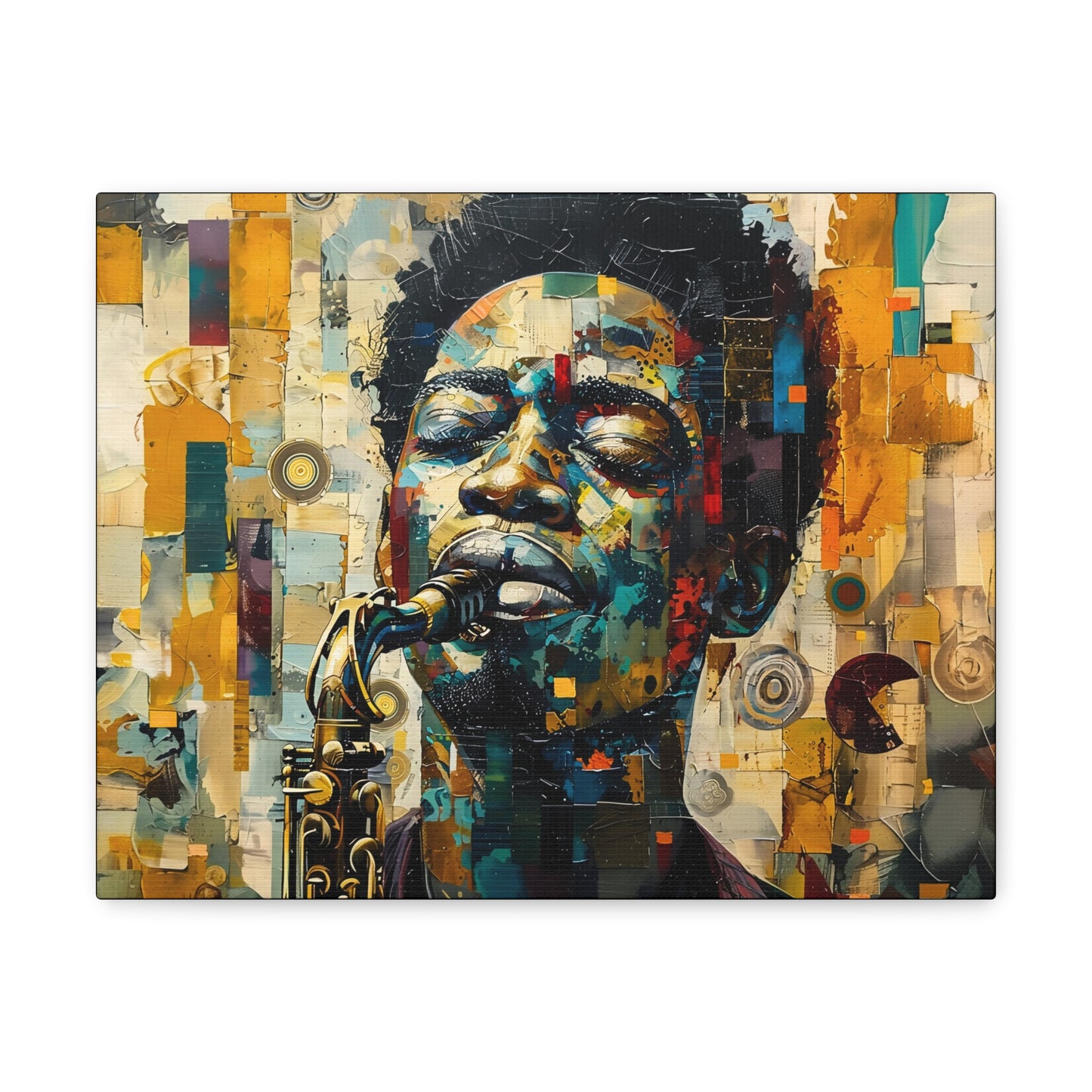 Soul of the Sax - Canvas Wall Art