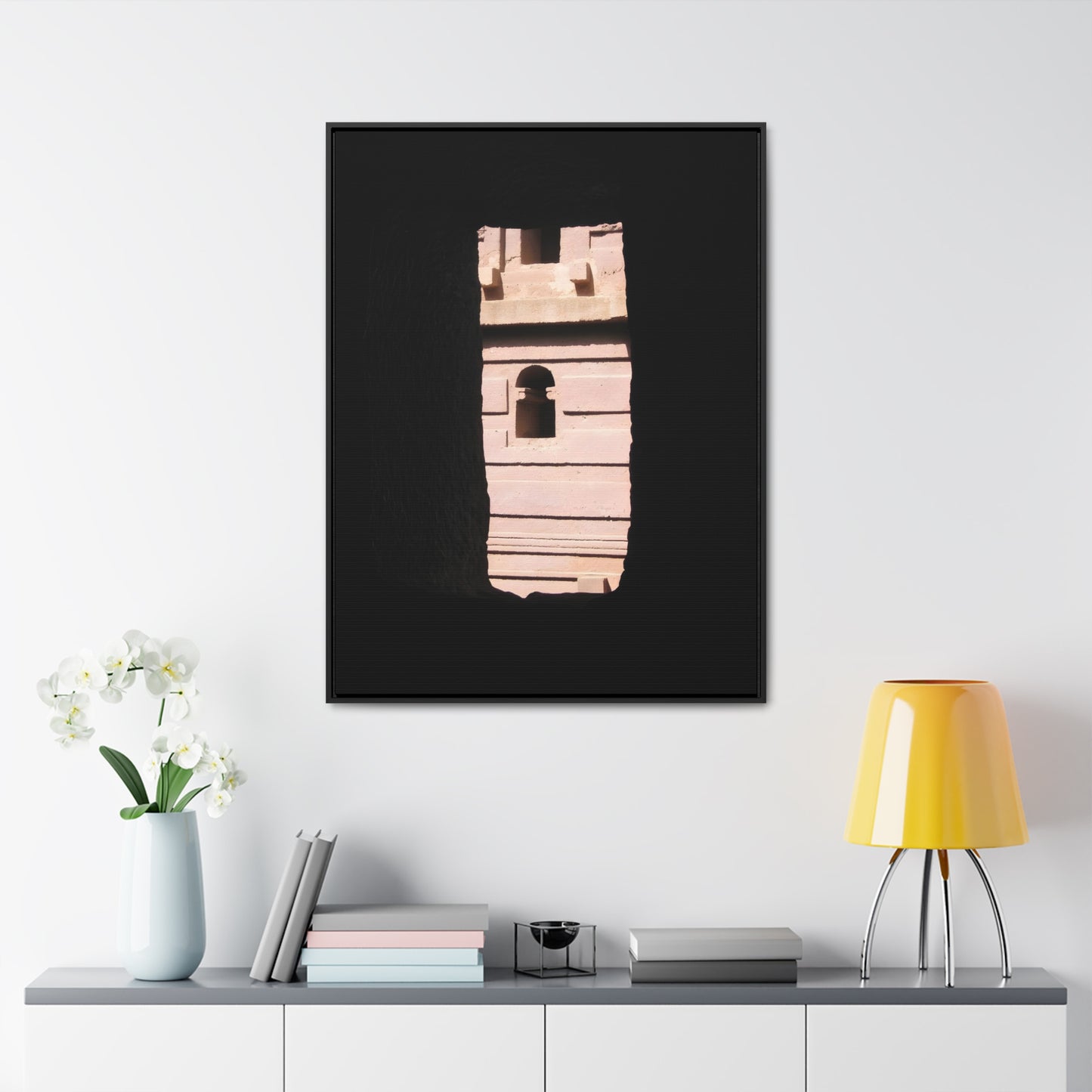 Sacred Portal - Framed Canvas Photography