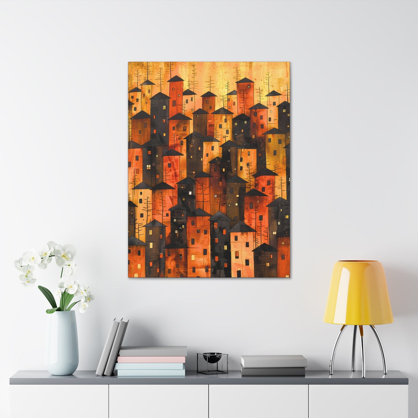 City of Inner Heights - Canvas Wall Art