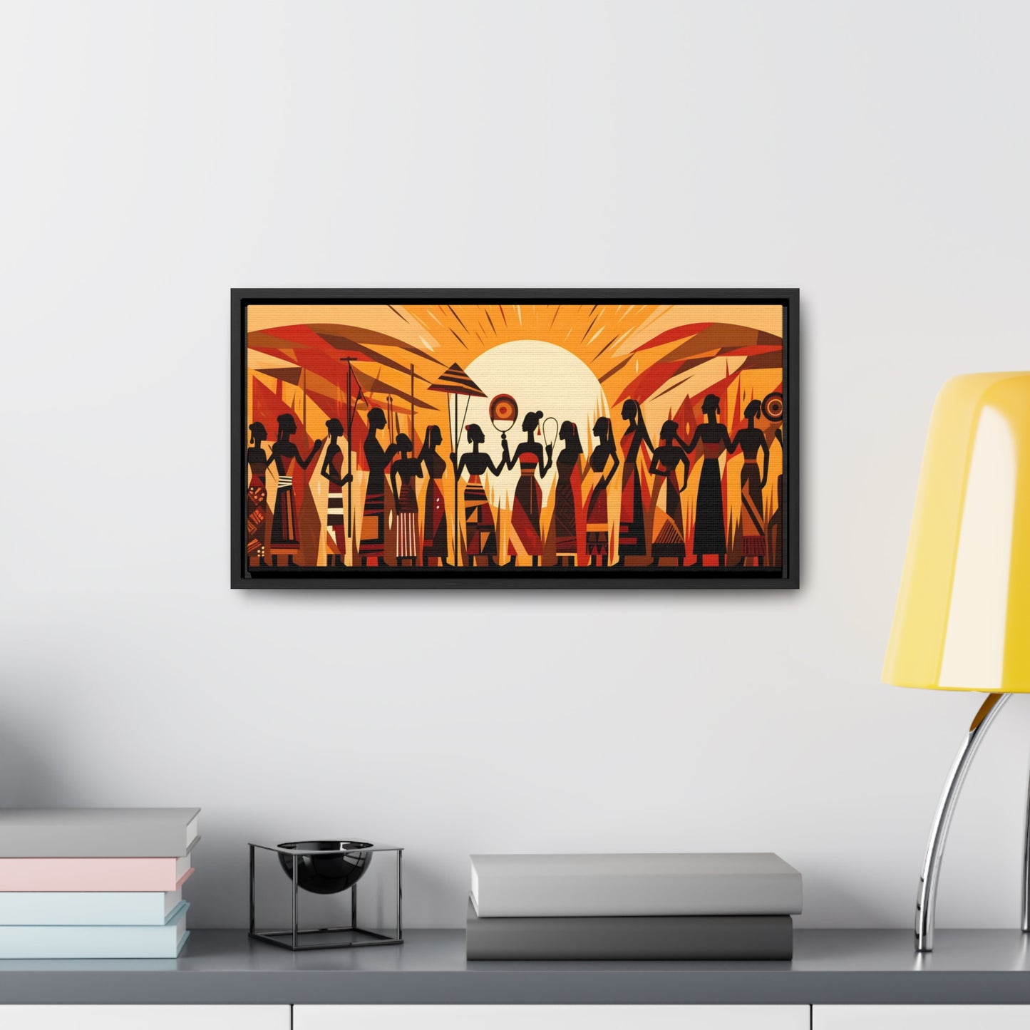 Bereket - Framed Canvas Wall Art