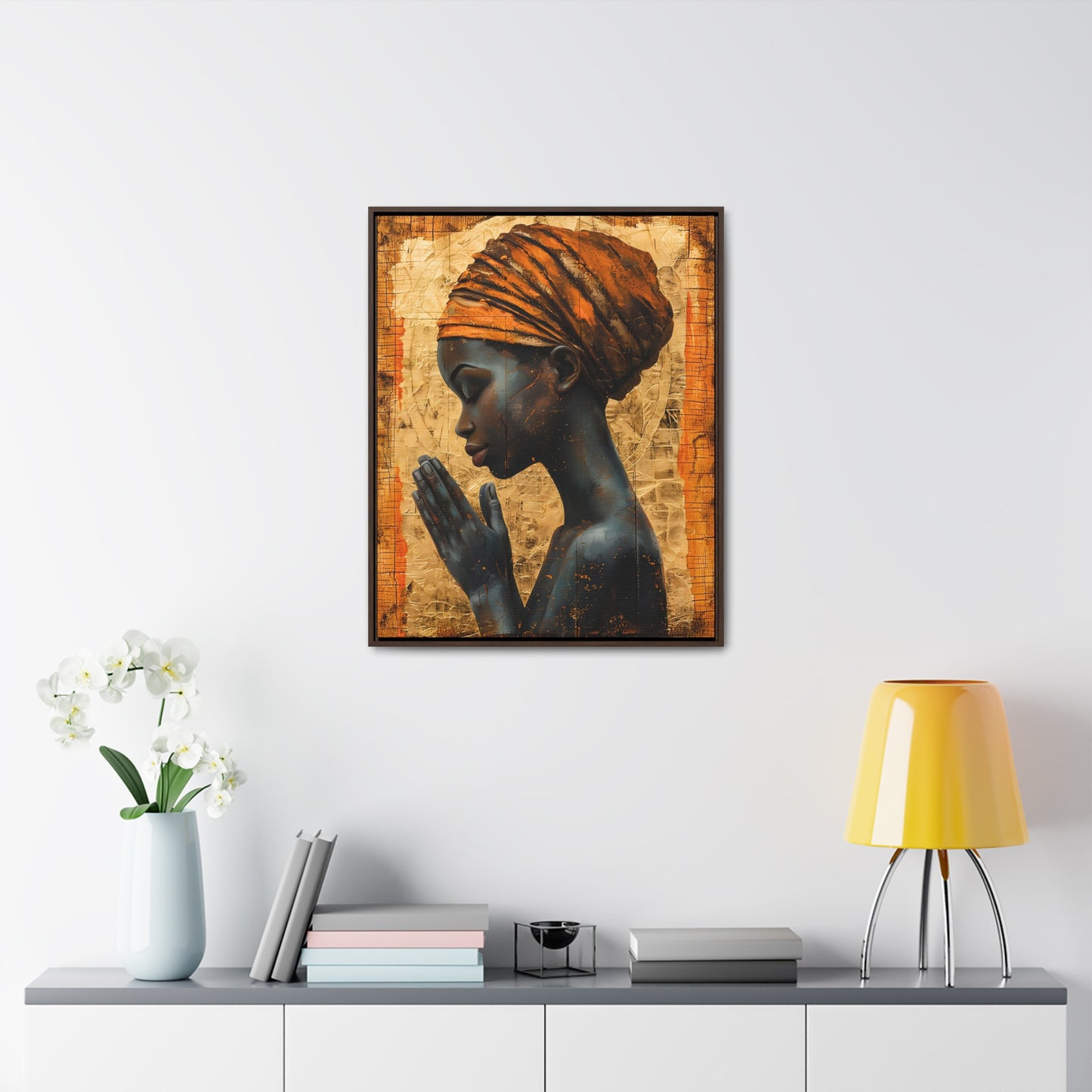 Whispers of Hope II - Framed Canvas Wall Art