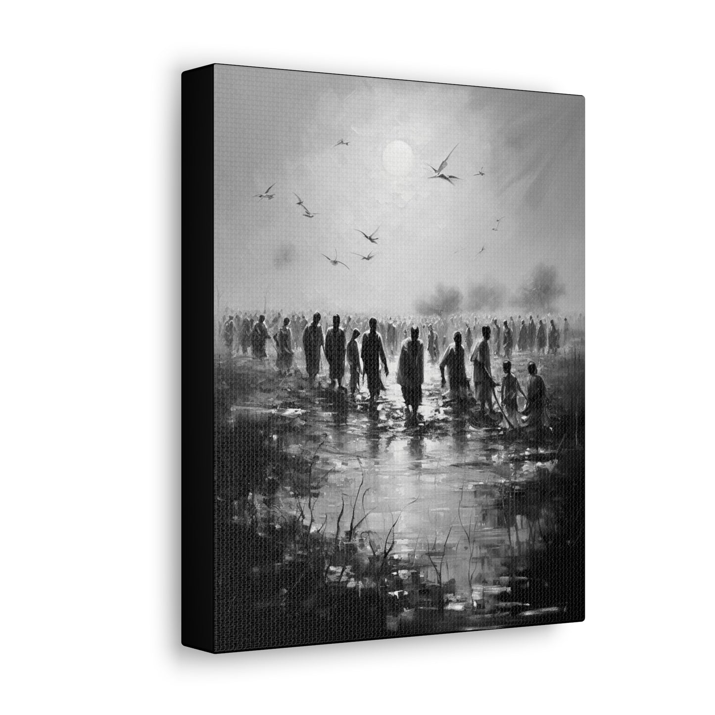 Exodus - Canvas b&w Wall Art