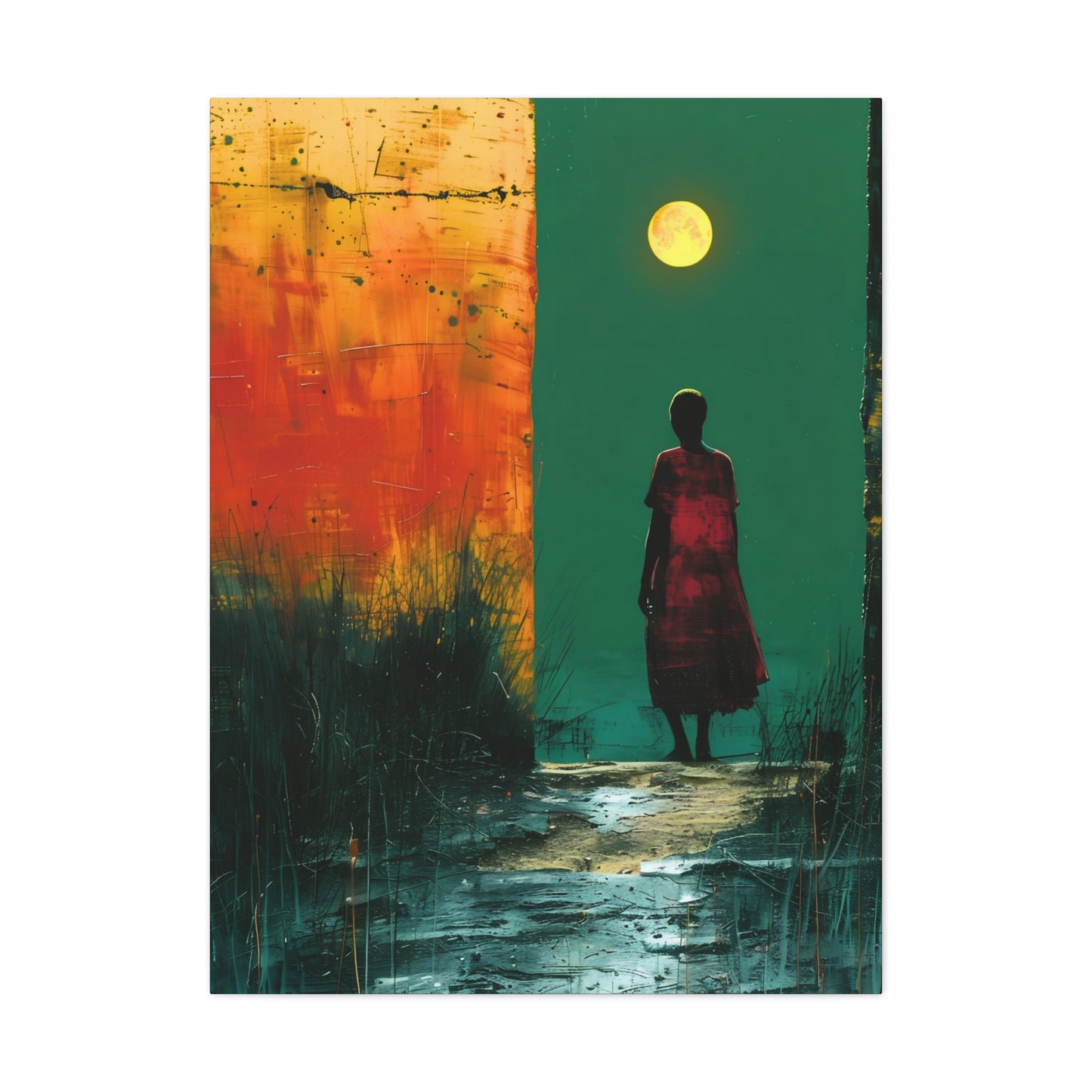 Turned the Corner - Canvas Wall Art