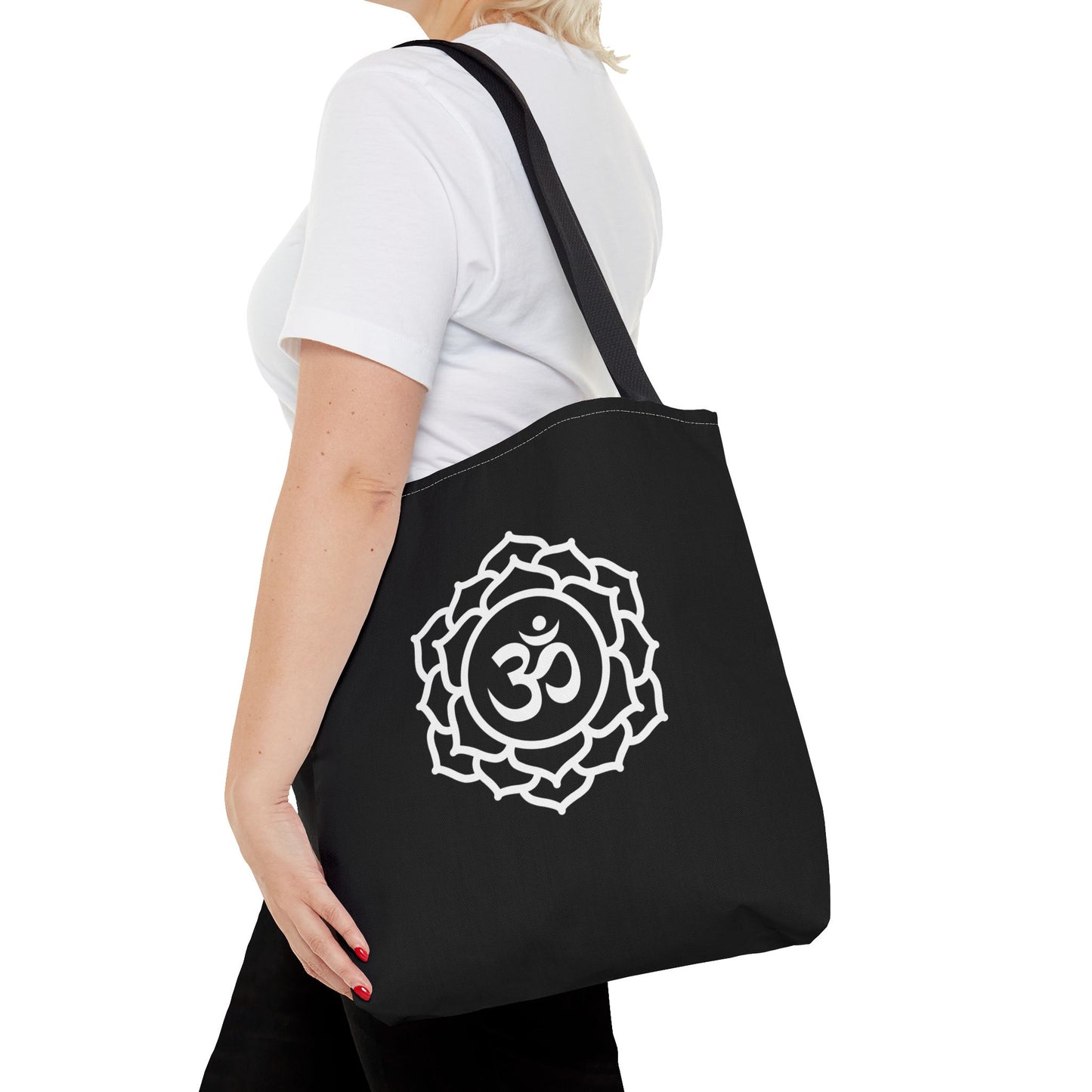 Root & Crown Chakras Heartware Symbols Tote Bag