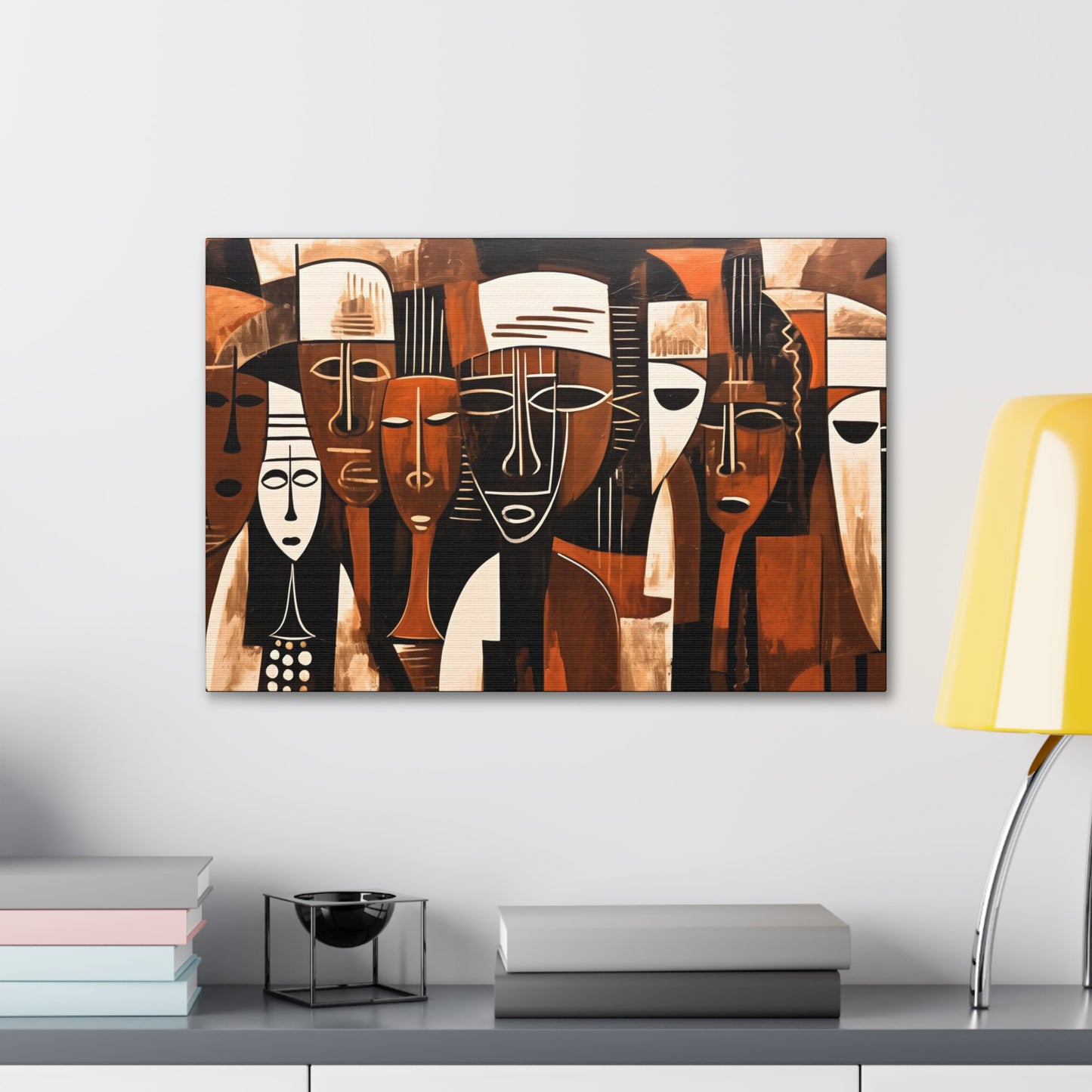 Ancestral Legacy on Ethnic Guise - Canvas Wall Art