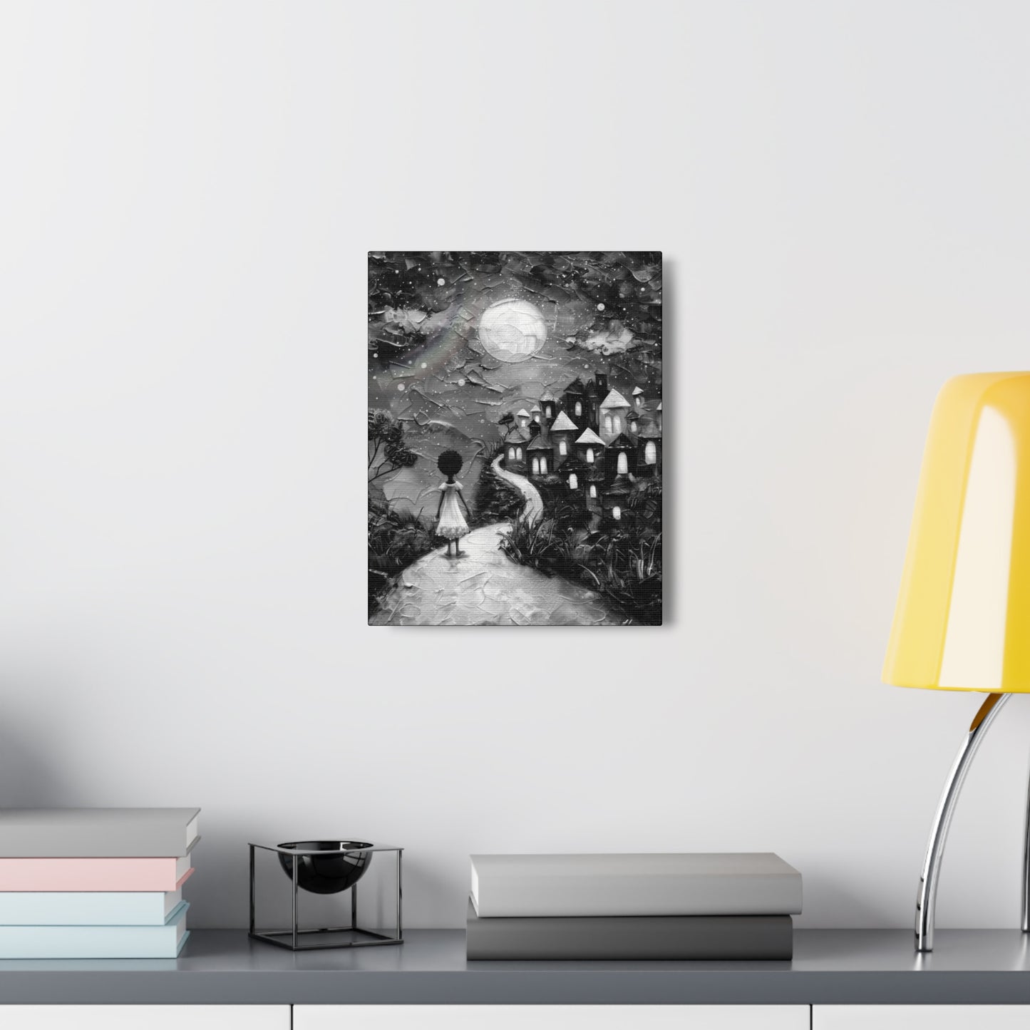 Path to Abundance I - Canvas b&w Wall Art