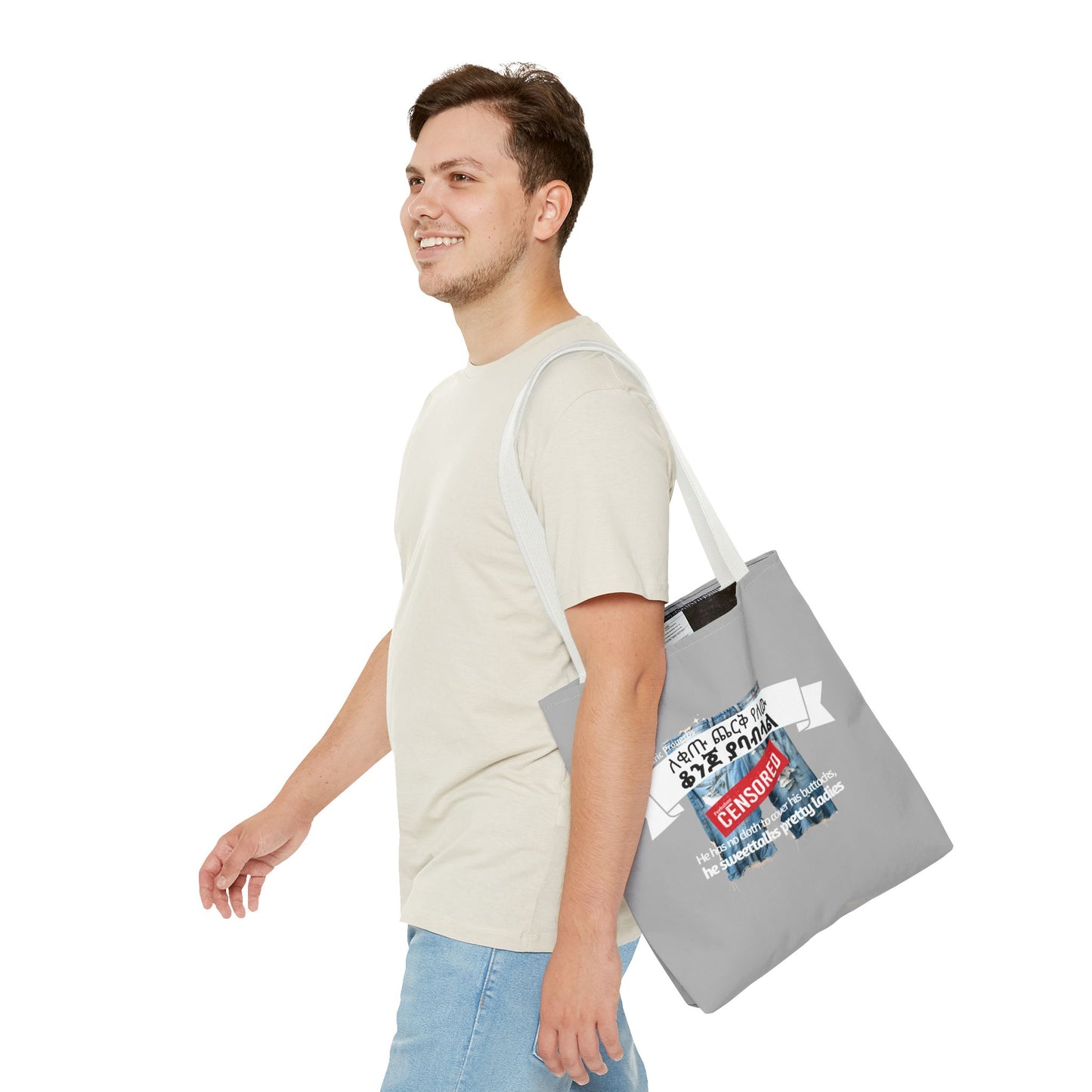 Naughty Proverbs Tote Bag Donkeys & Buttocks