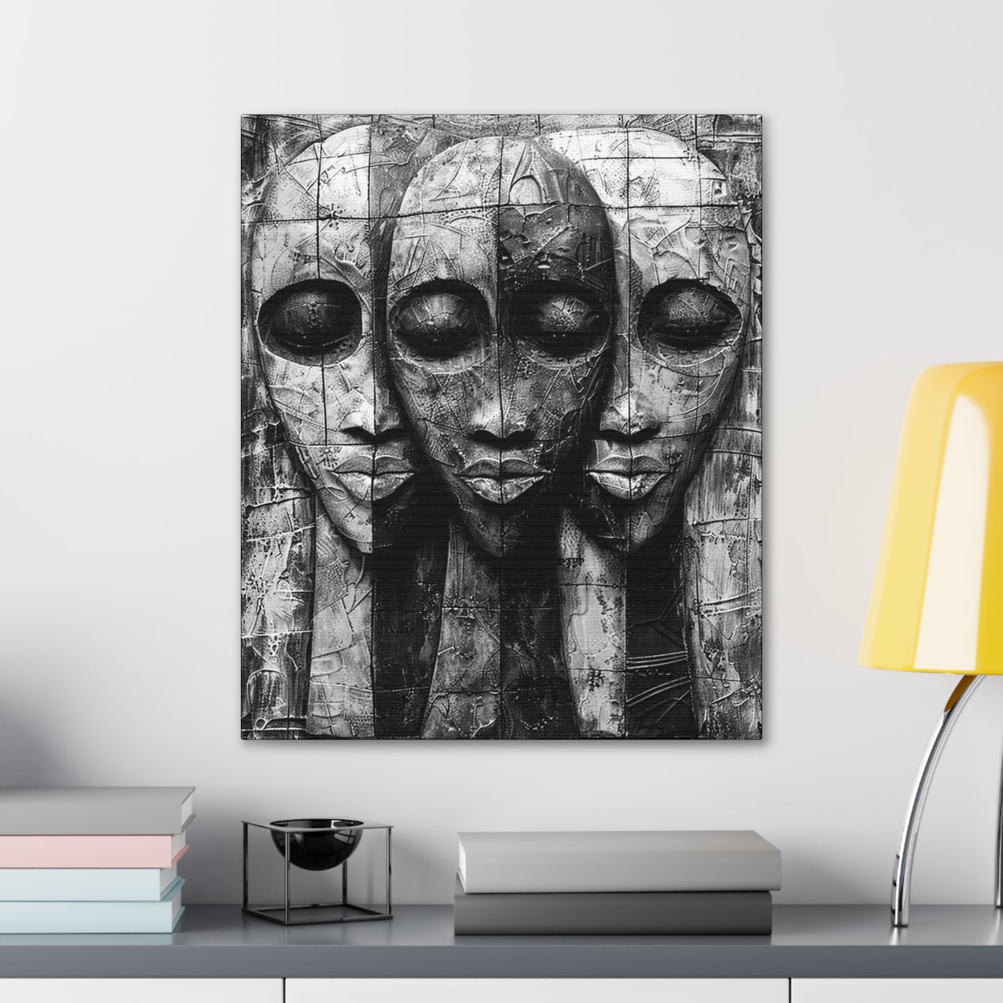 Got your back - Canvas b&w Wall Art