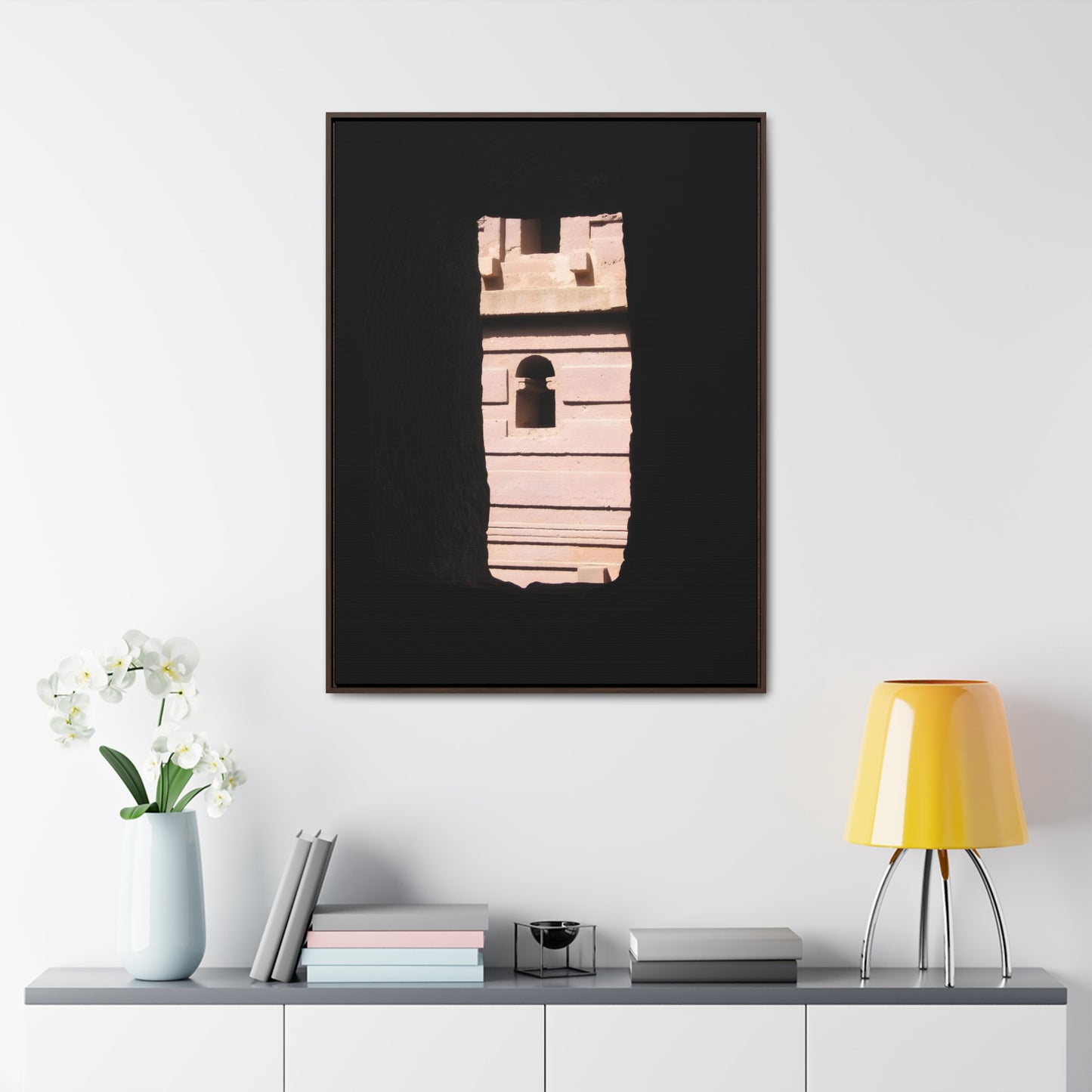 Sacred Portal - Framed Canvas Photography