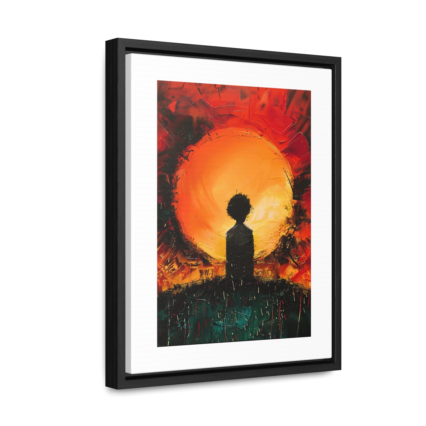 A Dawn of Promise - Framed Canvas Wall Art