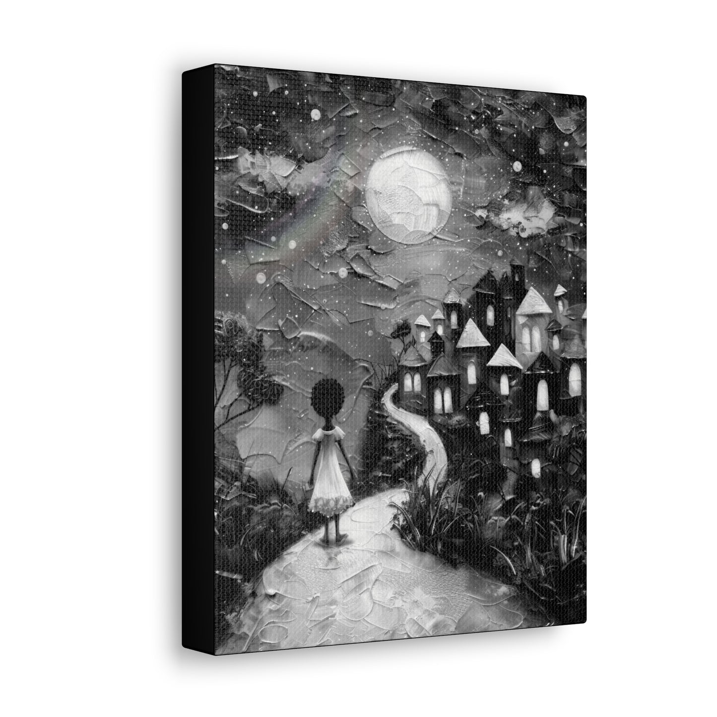 Path to Abundance I - Canvas b&w Wall Art