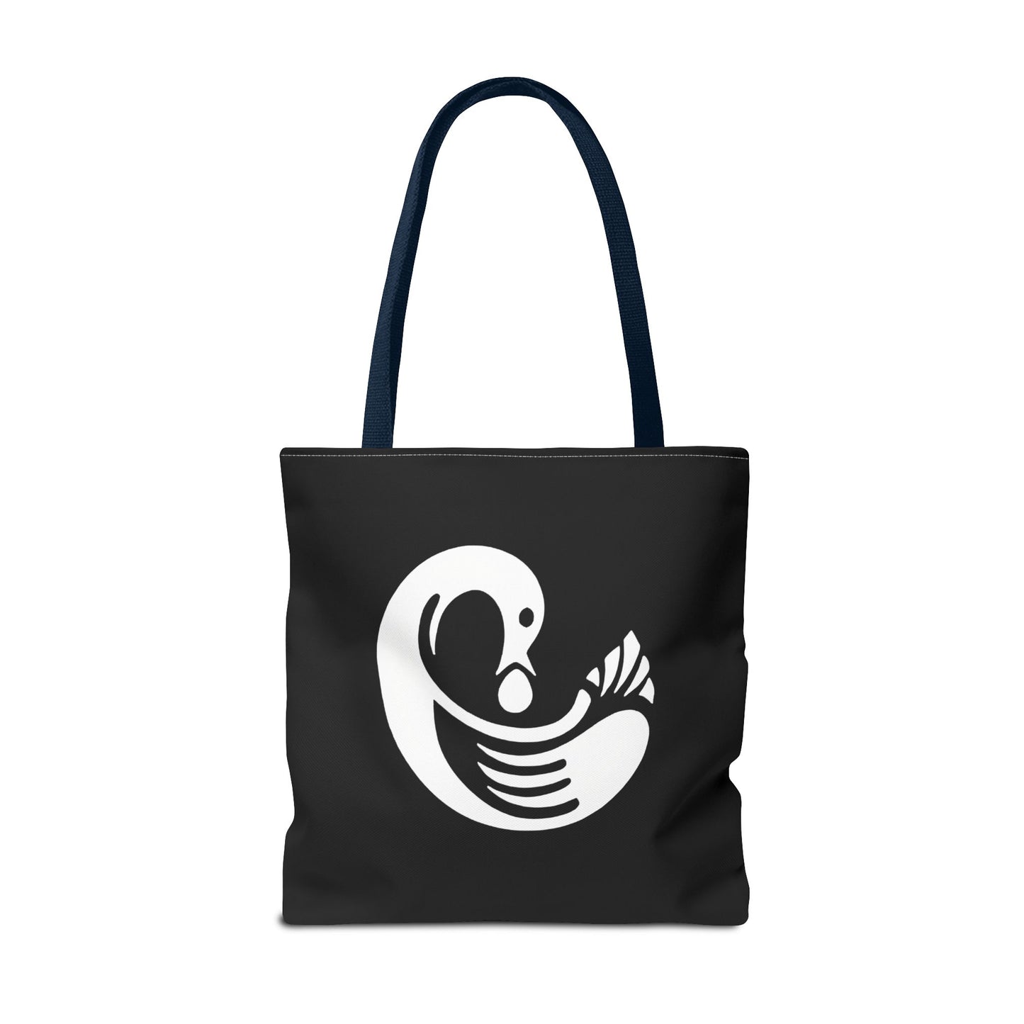 Sankofa & Yin Yang Heartware Symbols Tote Bag