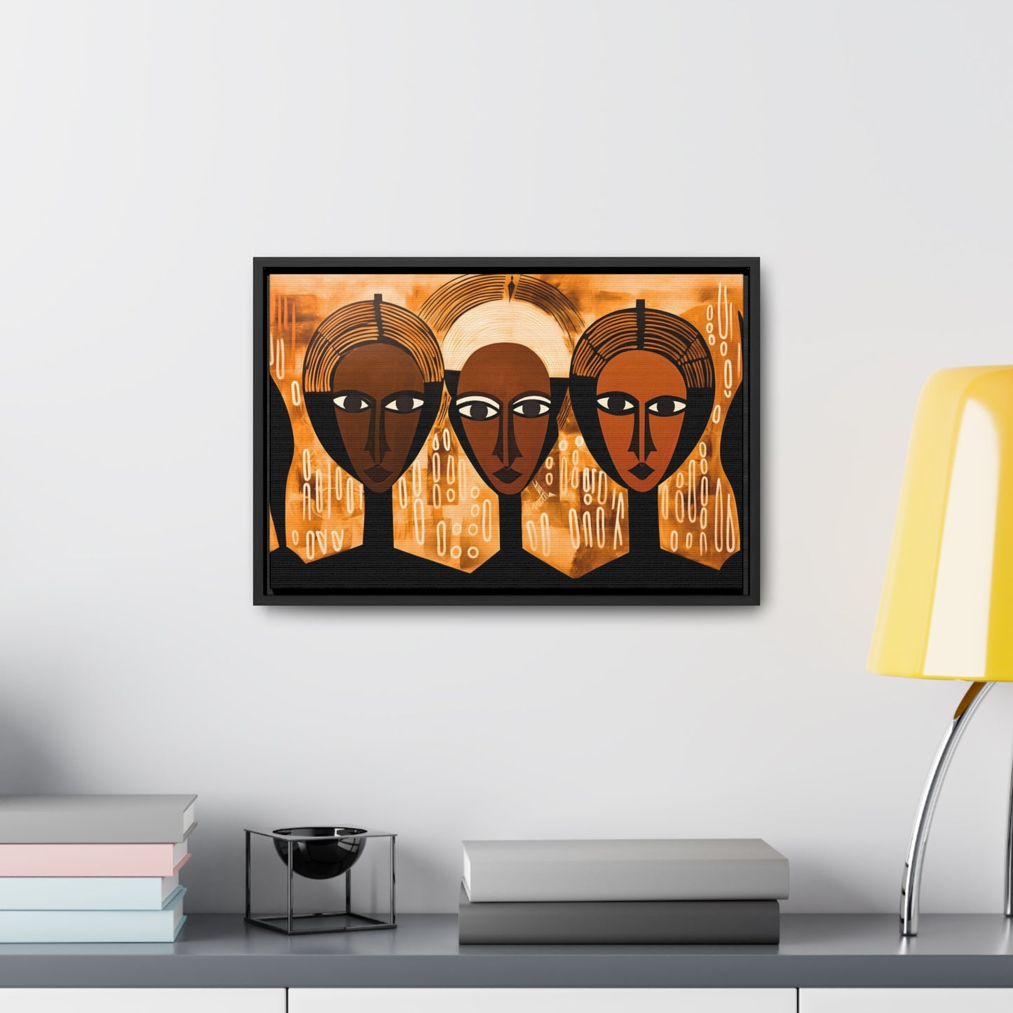 Guardian Angels - Framed Canvas Wall Art