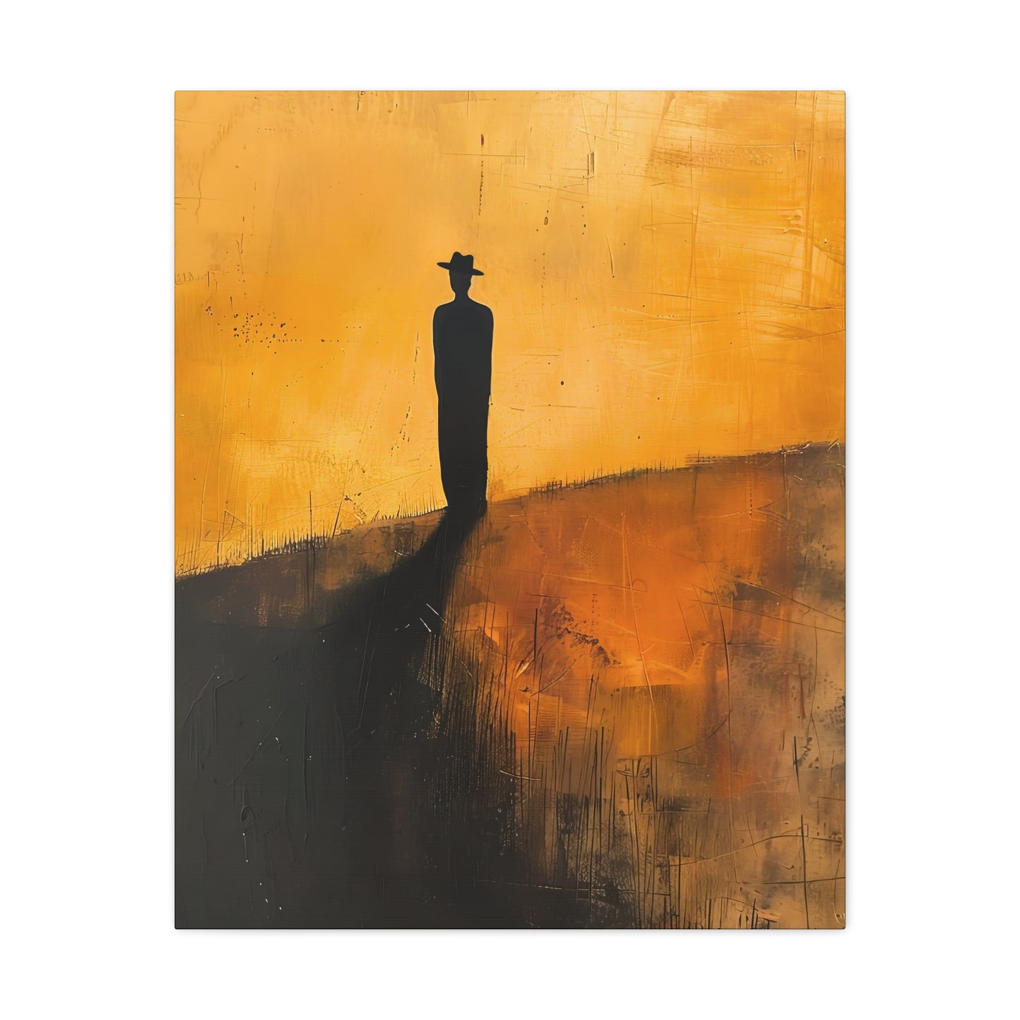 Alone, not Lonely - Canvas Wall Art