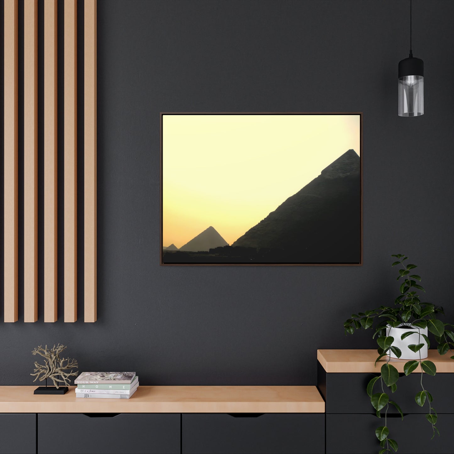 Timeless Echoes - Framed Canvas Photography