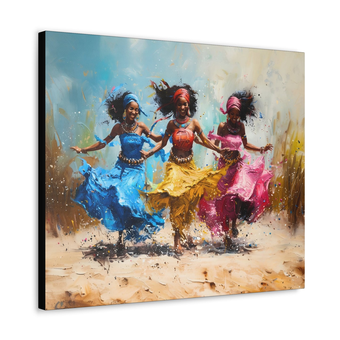 Windswept Rhythm - Canvas Wall Art