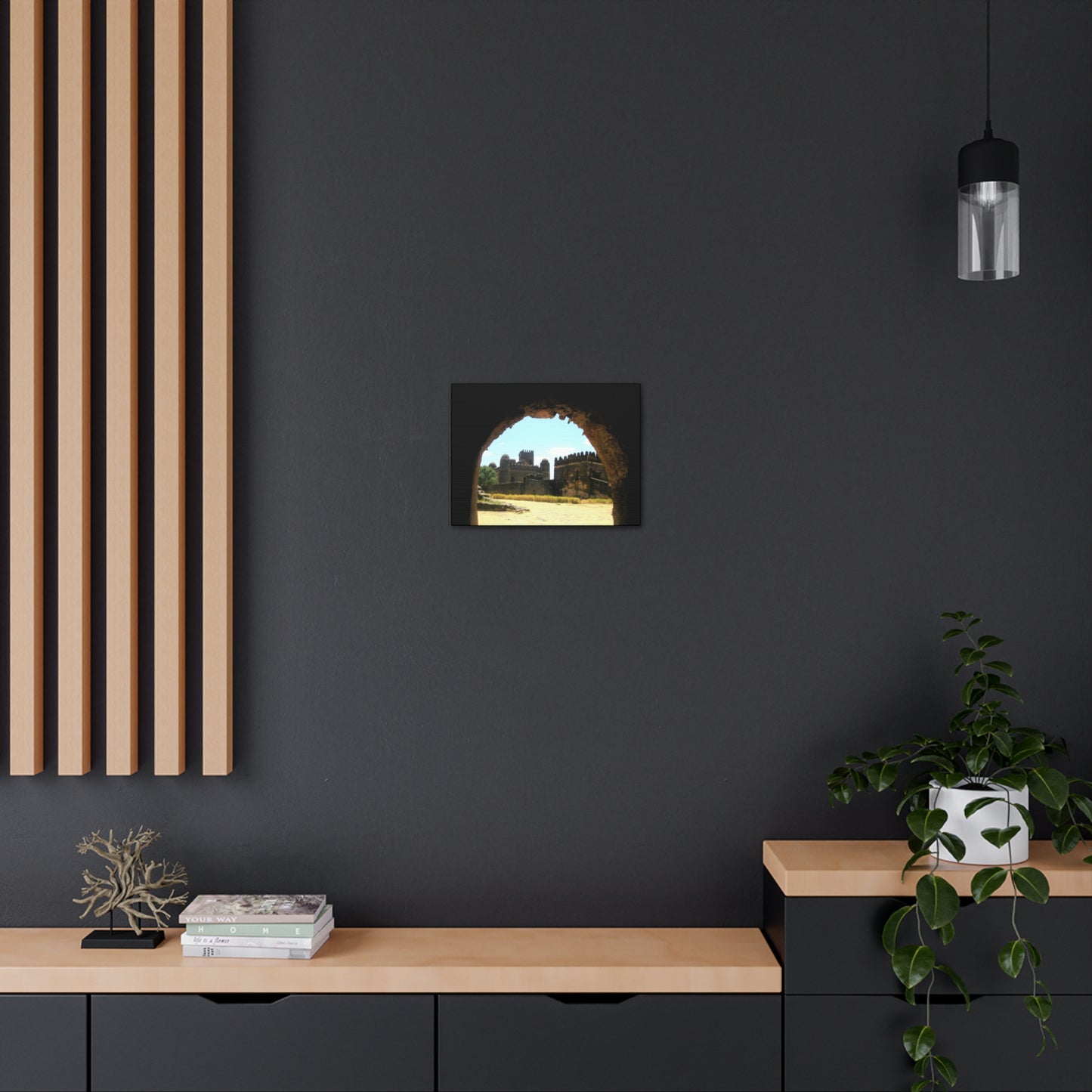 Through the Lion's Jaws - Canvas Photography