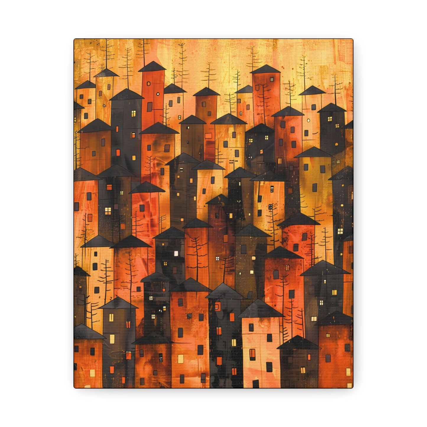 City of Inner Heights - Canvas Wall Art