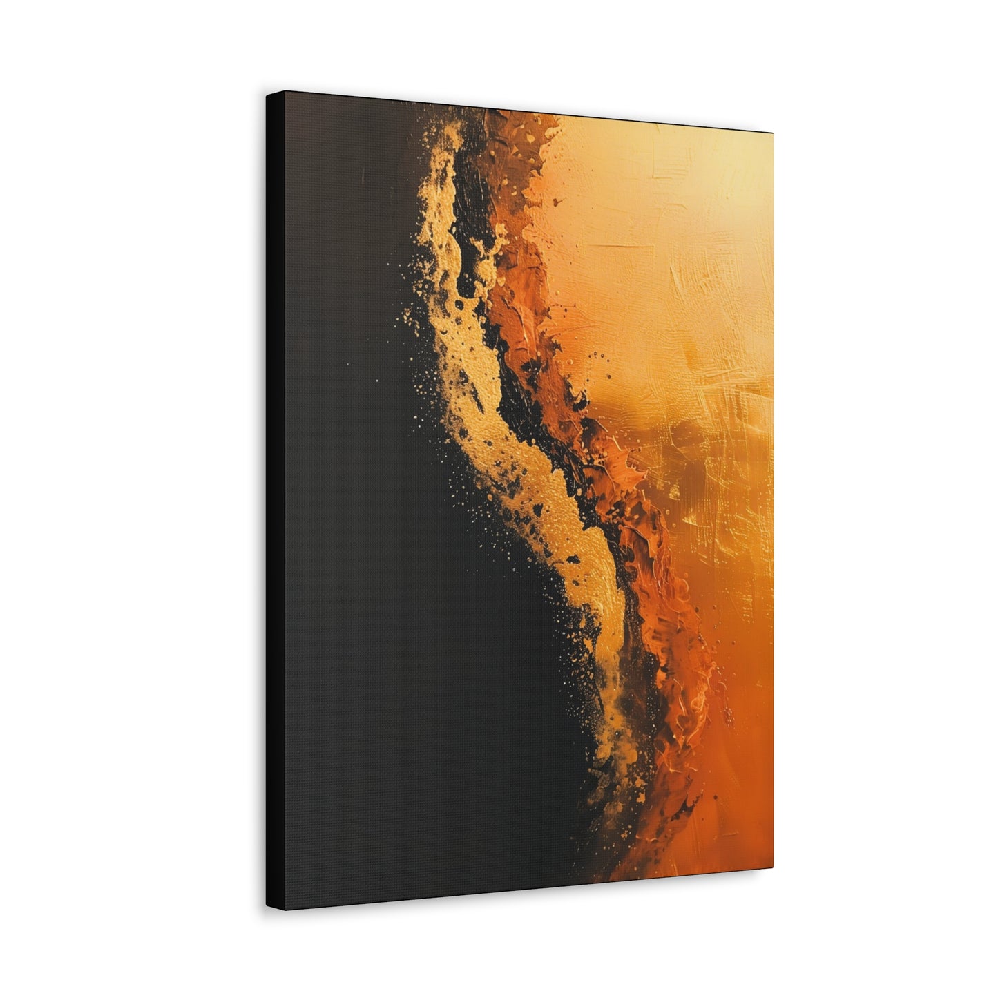 Yin Yang Shore - Canvas Wall Art