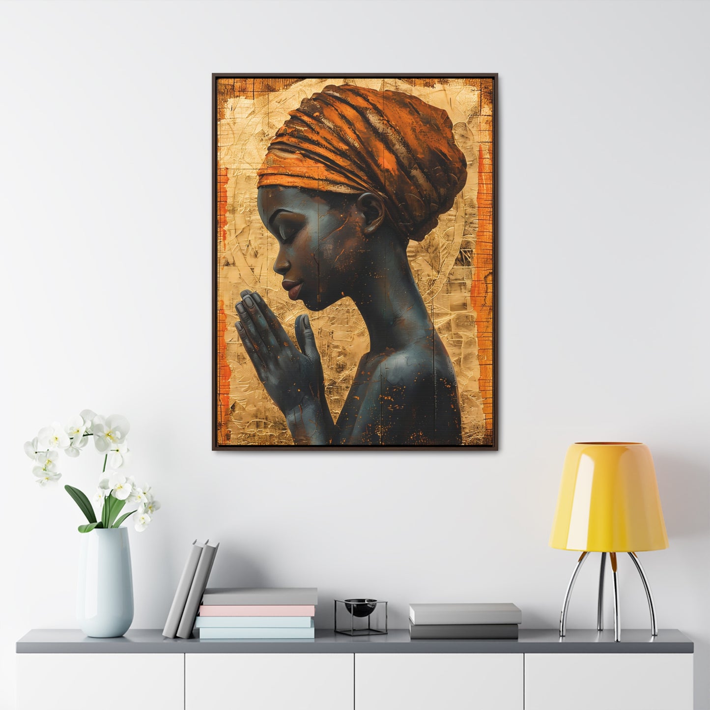 Whispers of Hope II - Framed Canvas Wall Art