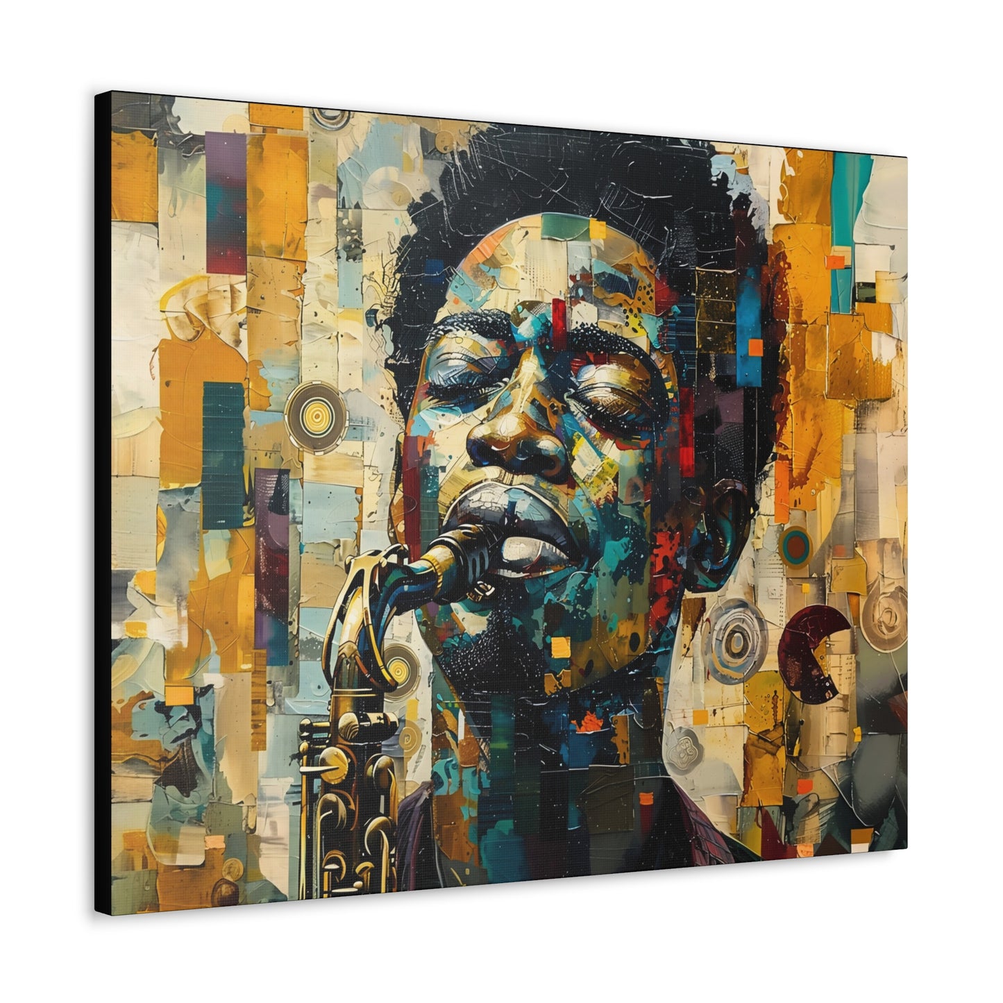 Soul of the Sax - Canvas Wall Art