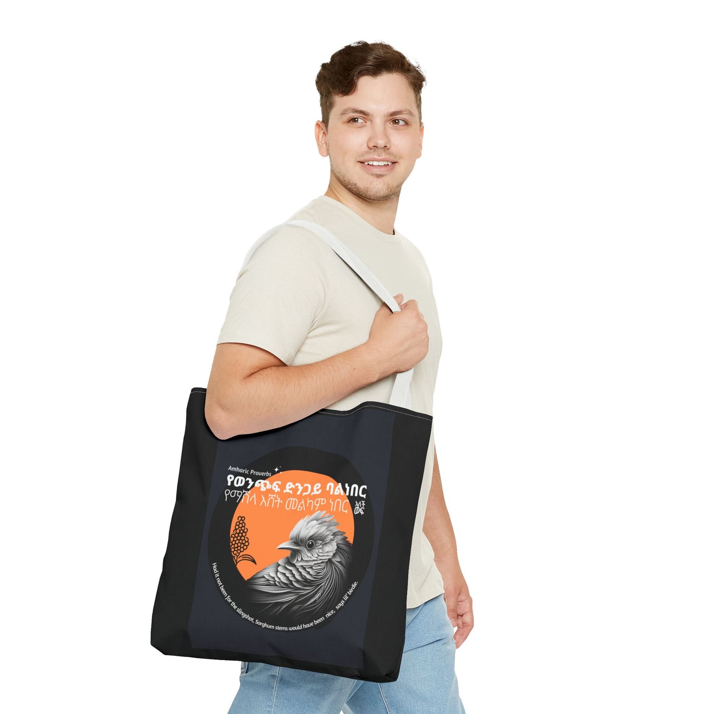 Naughty Proverbs Tote Bag Tigers & Birds