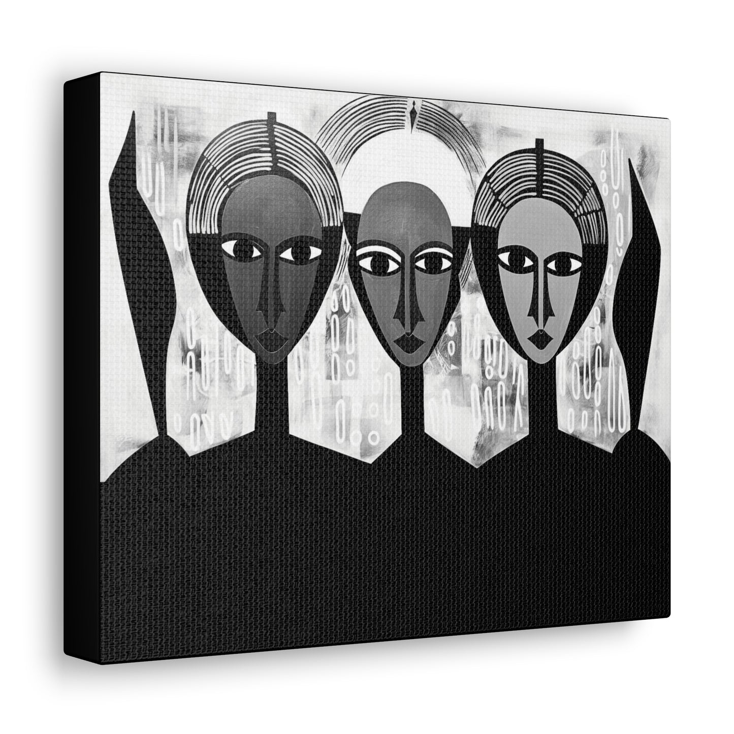 Guardian Angels - Canvas b&w Wall Art