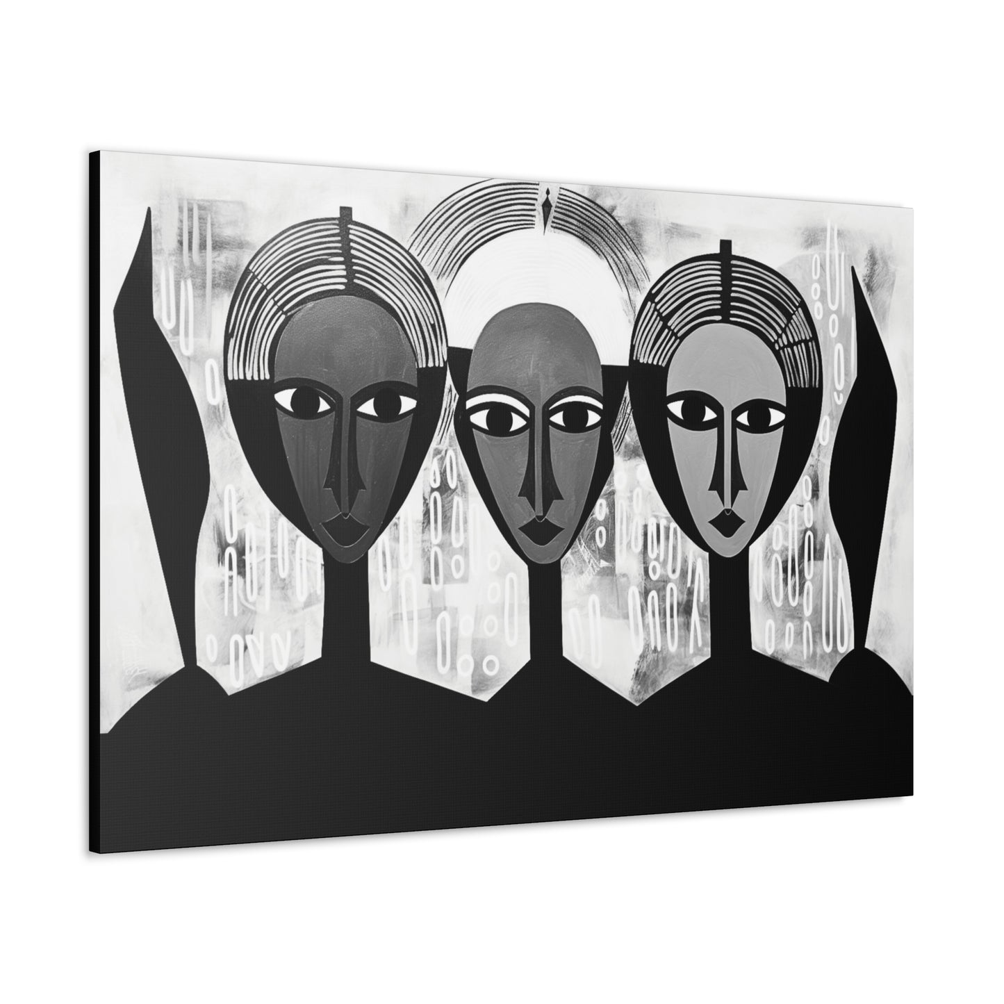 Guardian Angels - Canvas b&w Wall Art