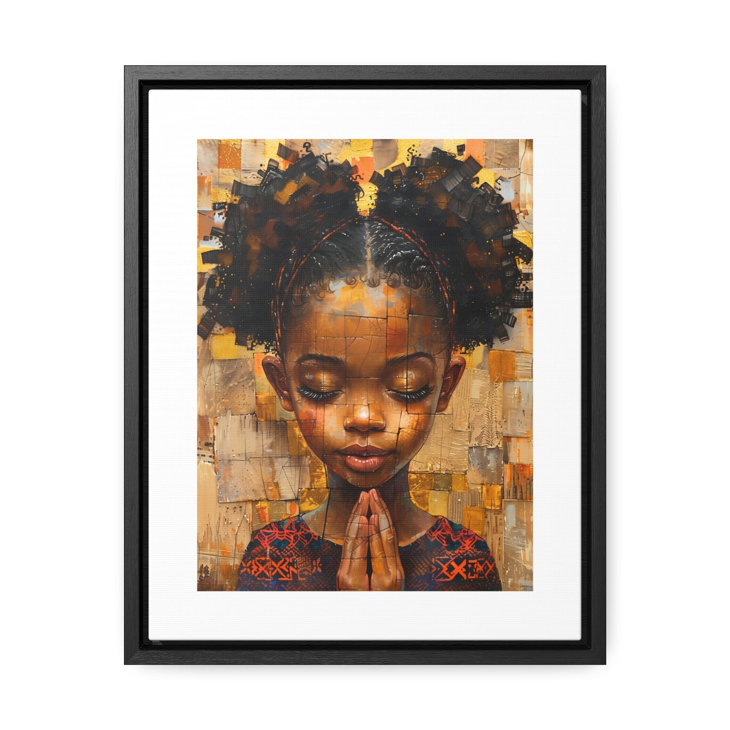 Whispers of Hope - Framed Canvas Wall Art