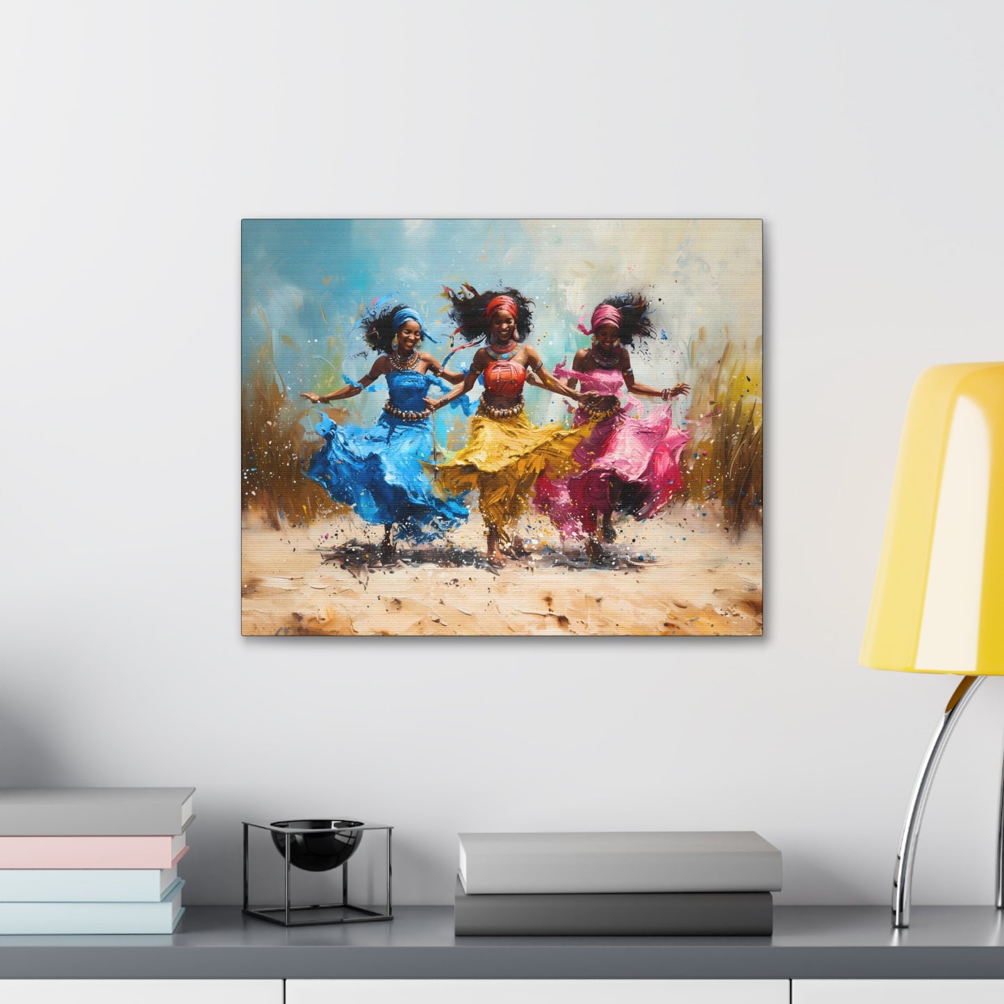 Windswept Rhythm - Canvas Wall Art