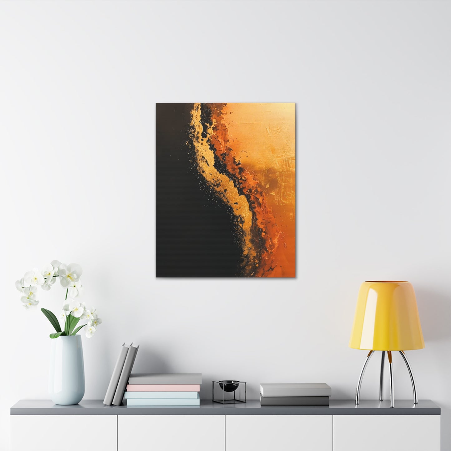 Yin Yang Shore - Canvas Wall Art