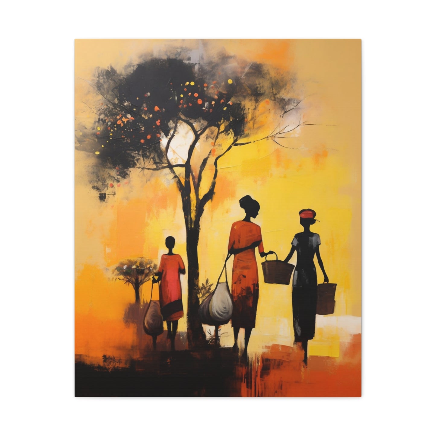 Baskets of Bond and Grace - Canvas Wall Art