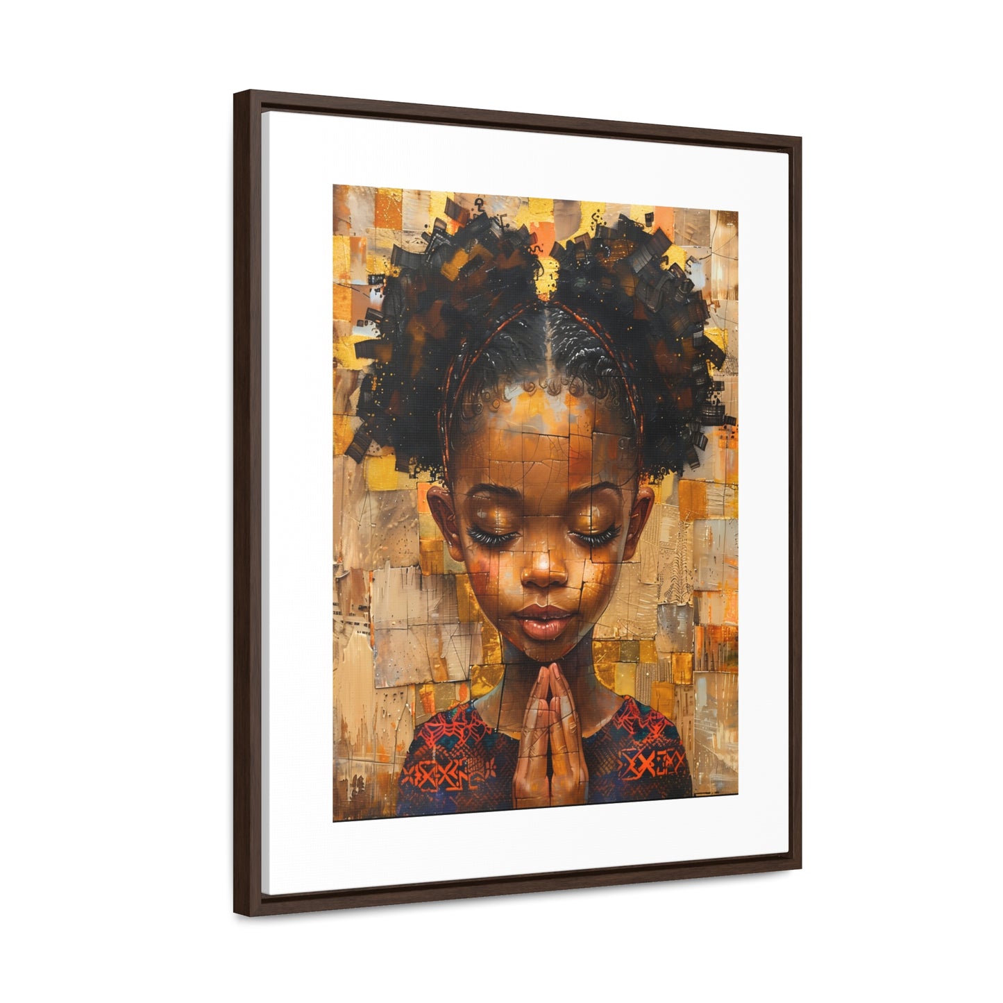 Whispers of Hope - Framed Canvas Wall Art