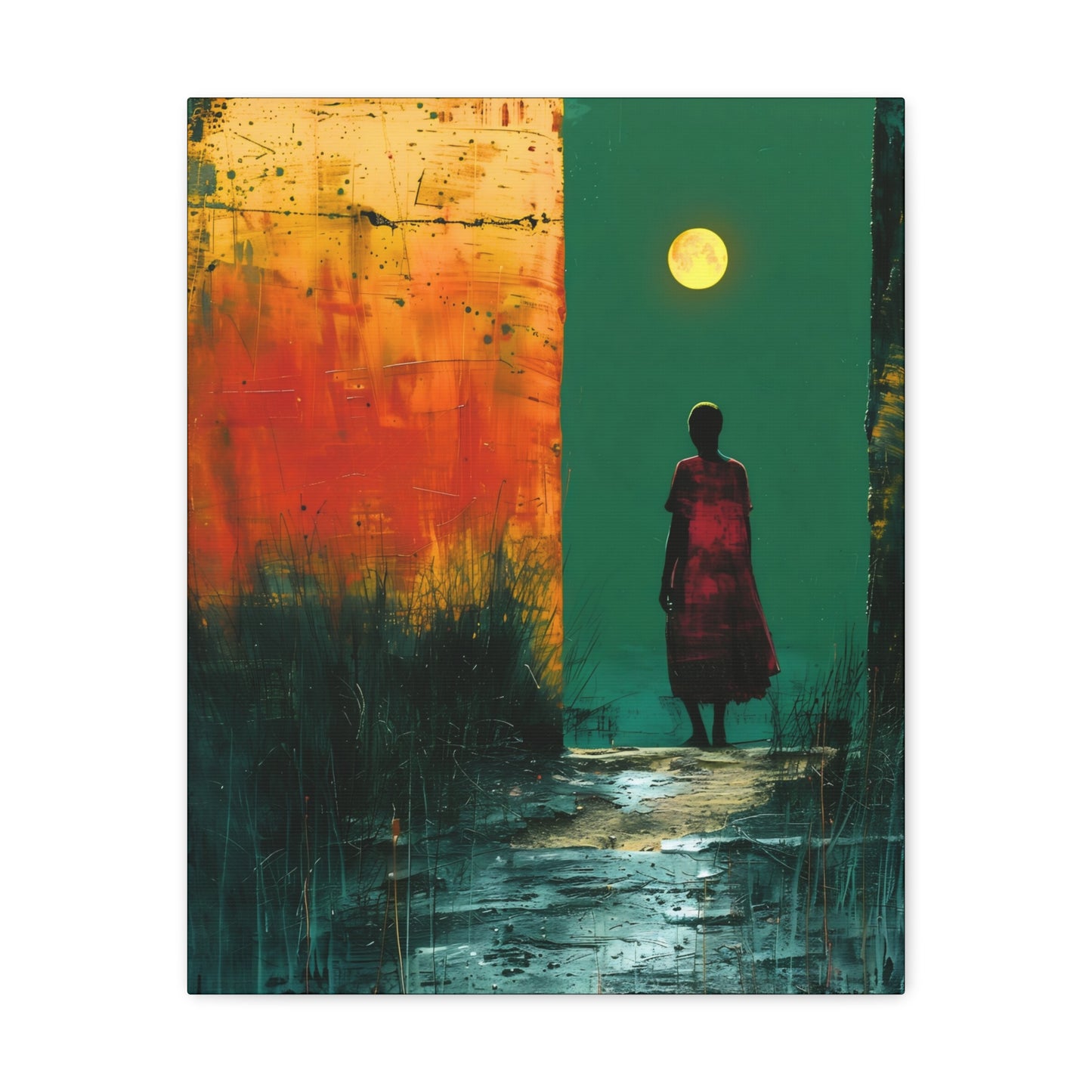 Turned the Corner - Canvas Wall Art