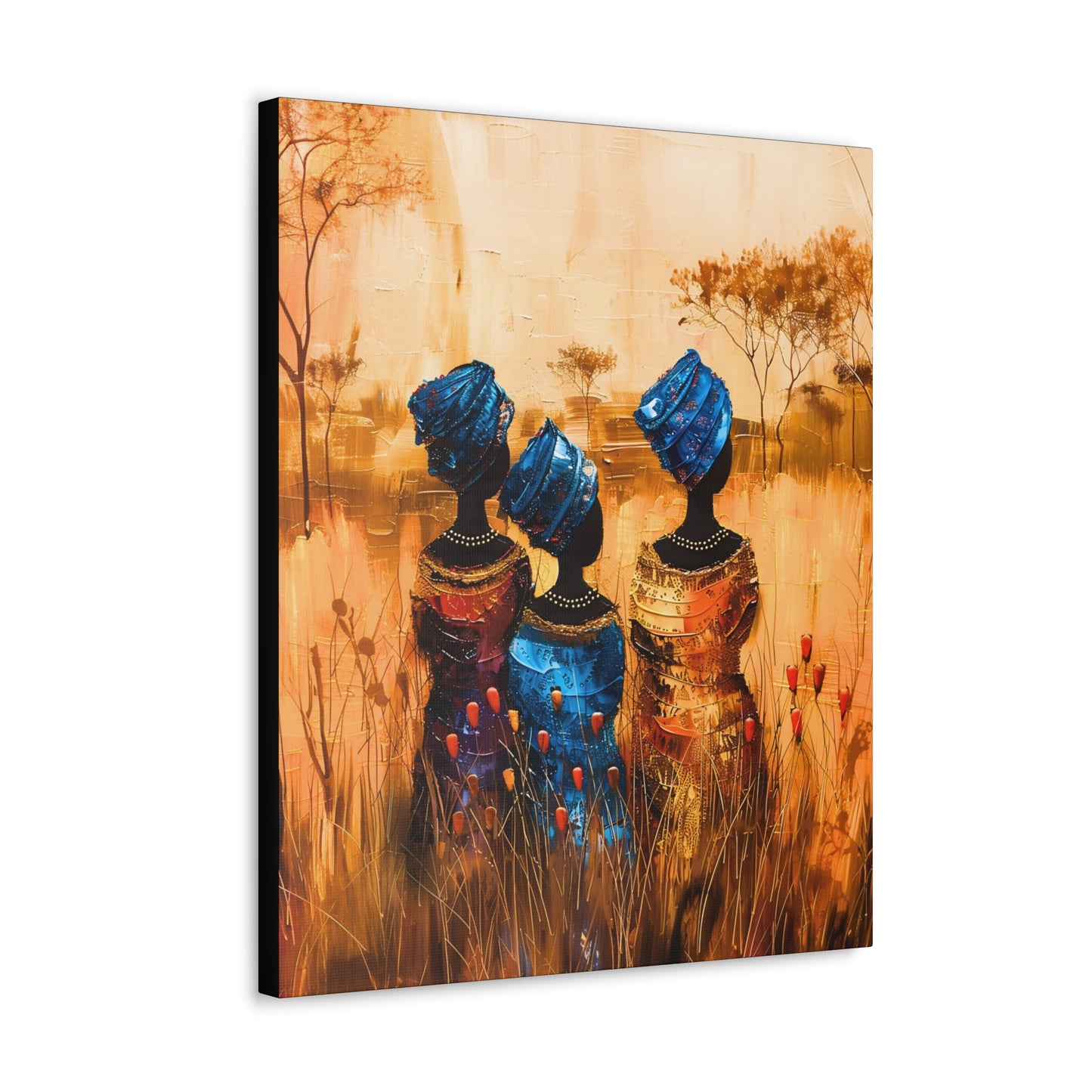 Sisters of the Savannah - Canvas Wall Art